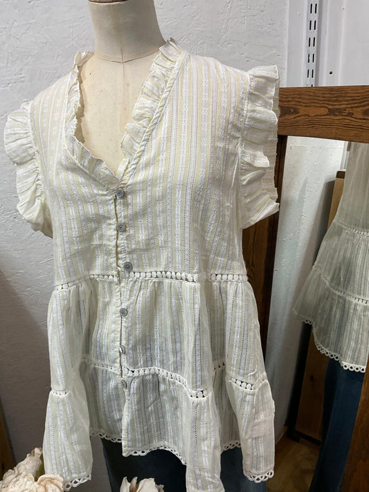 Freya Striped Cotton Tunic