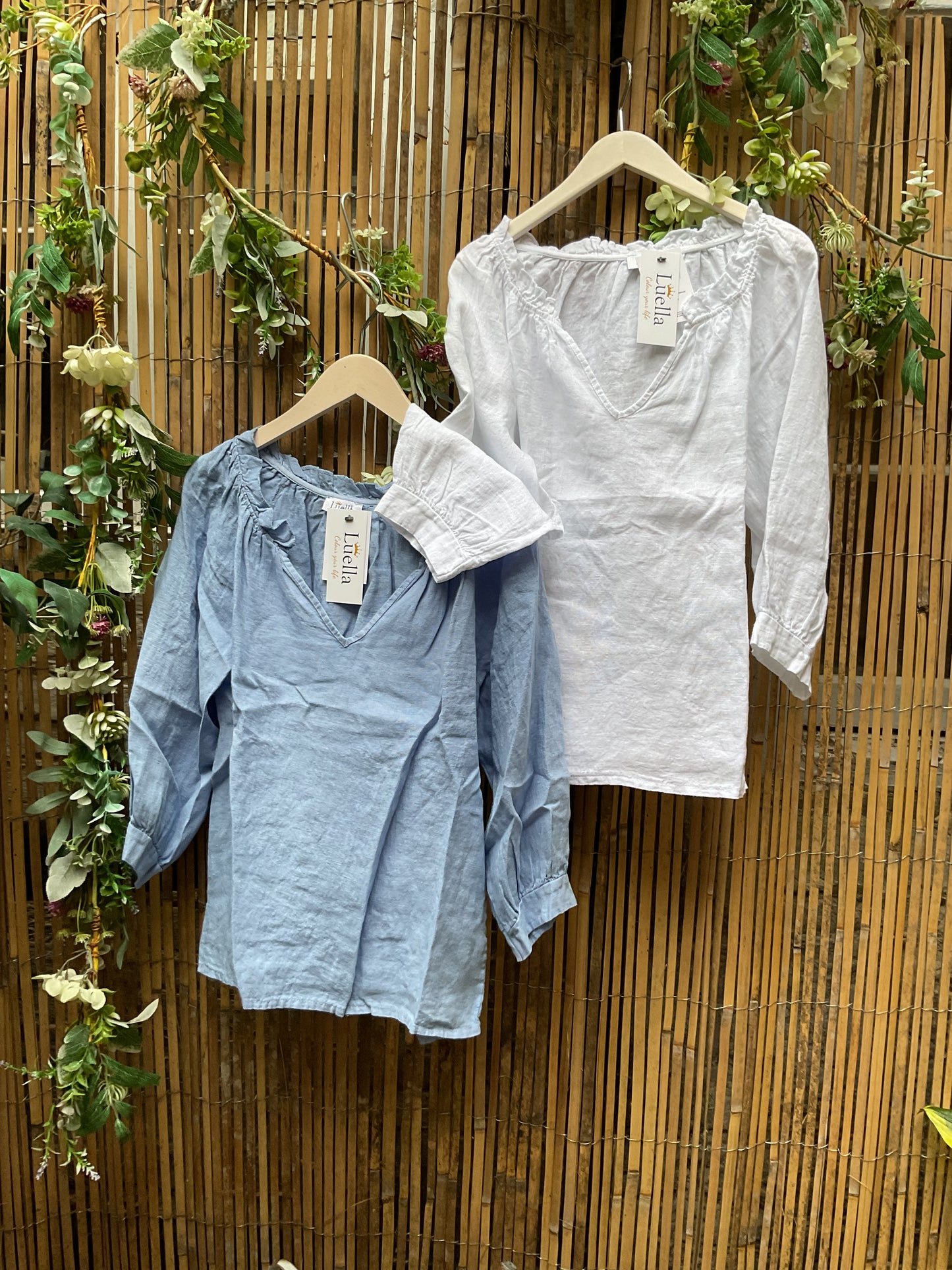 Margaux Linen Blouse