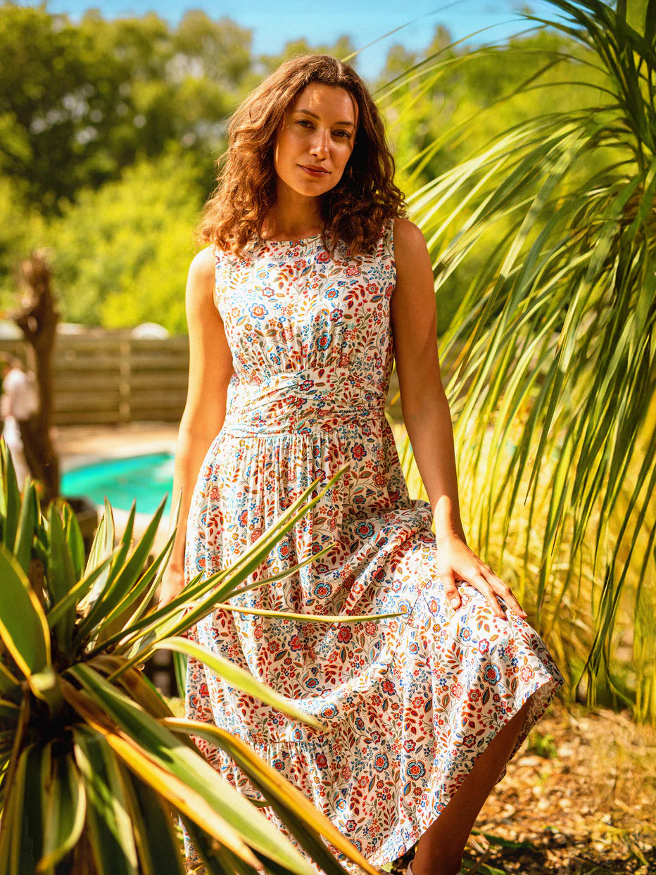Cream secret garden dress