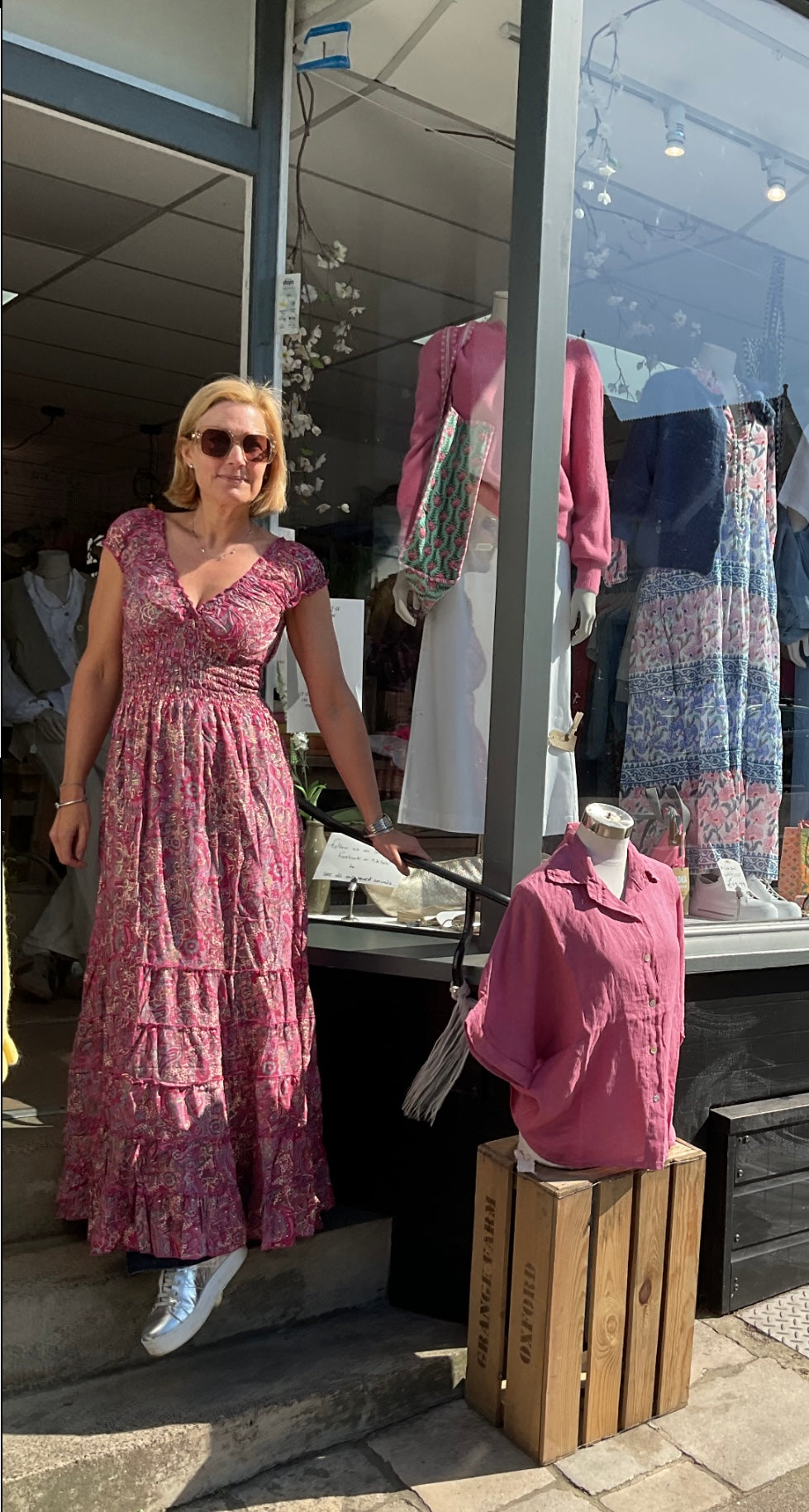 Naomi long gypsy style dress