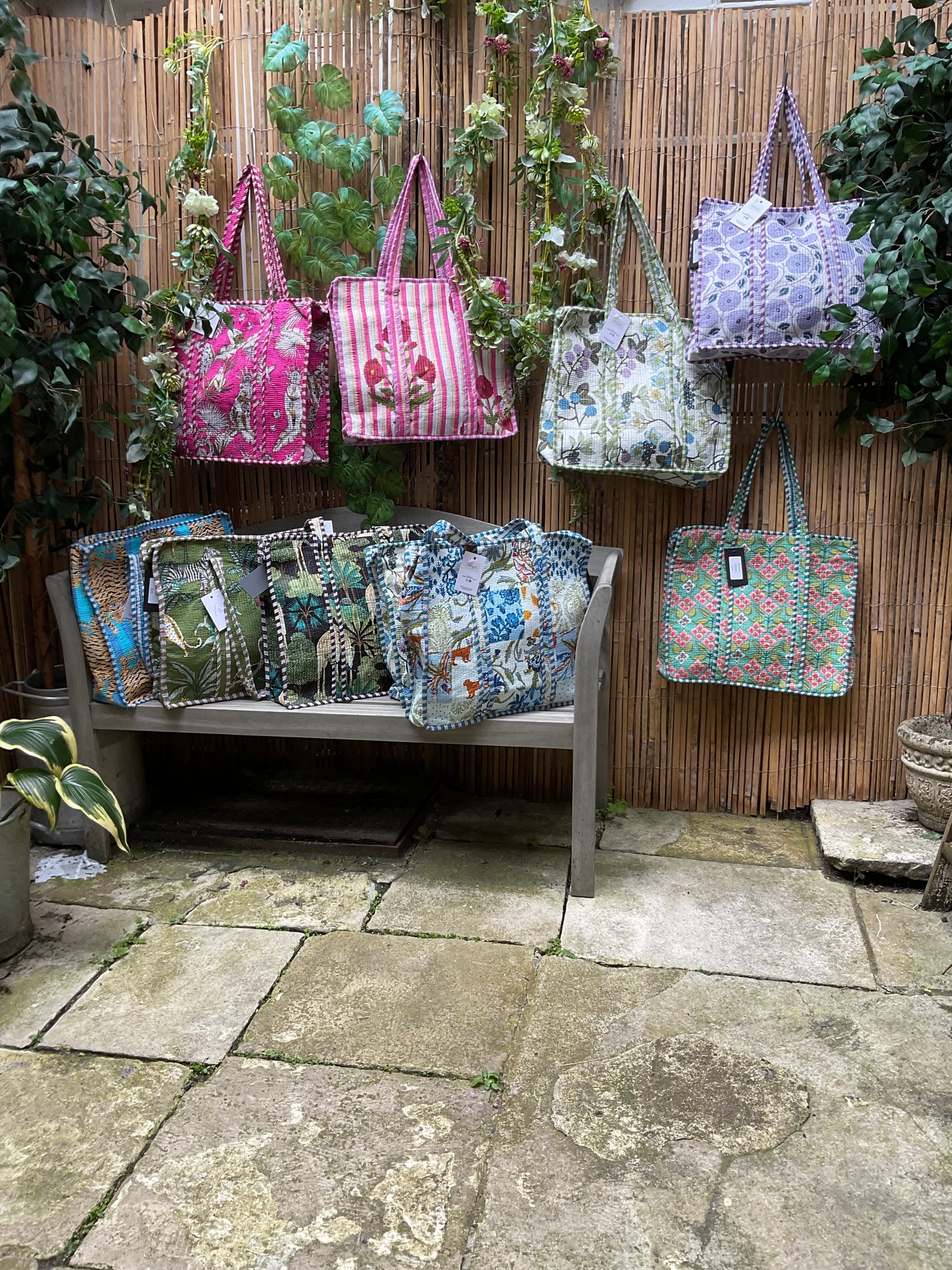 Nw prints in cotton bags