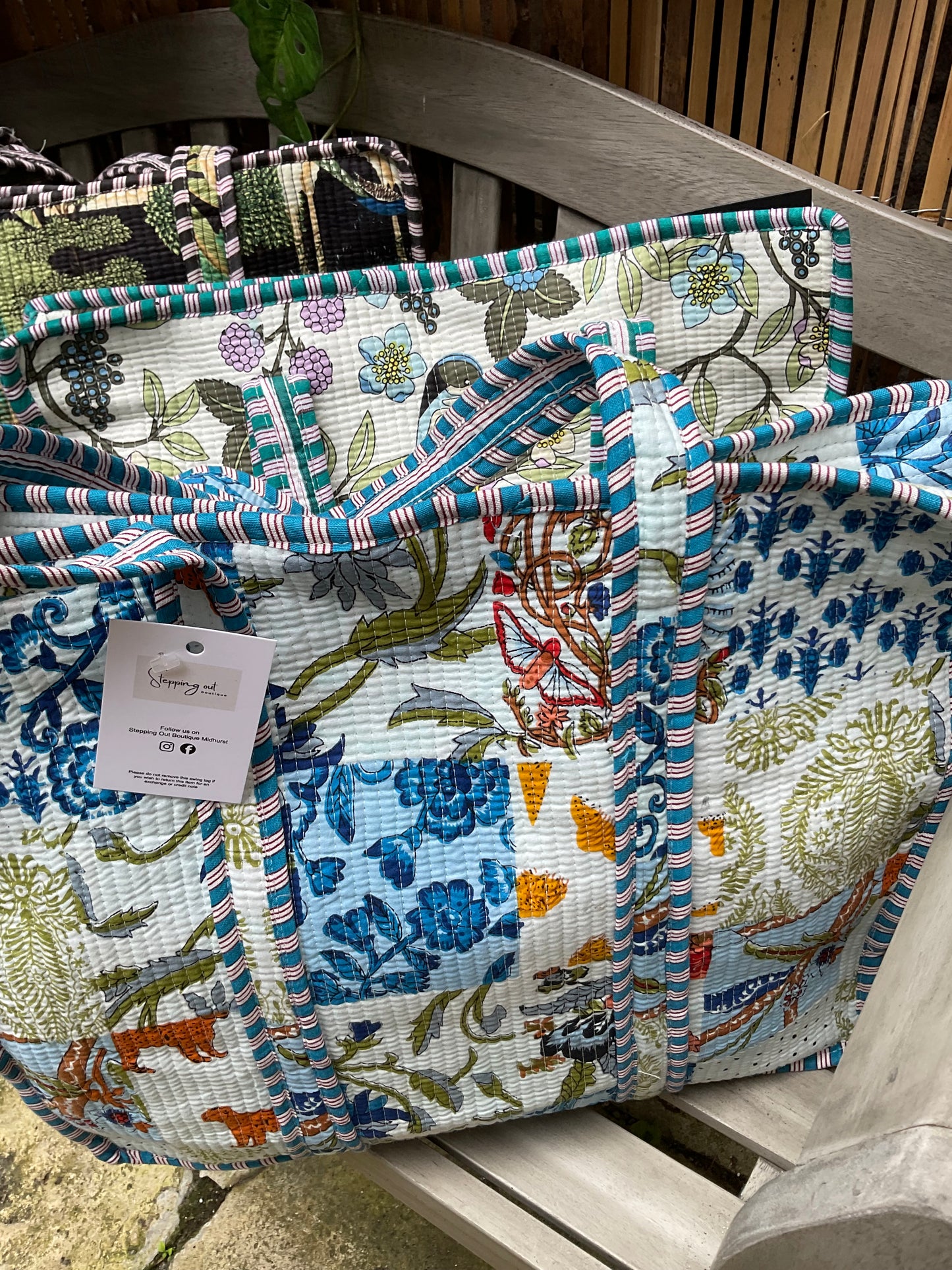 Nw prints in cotton bags