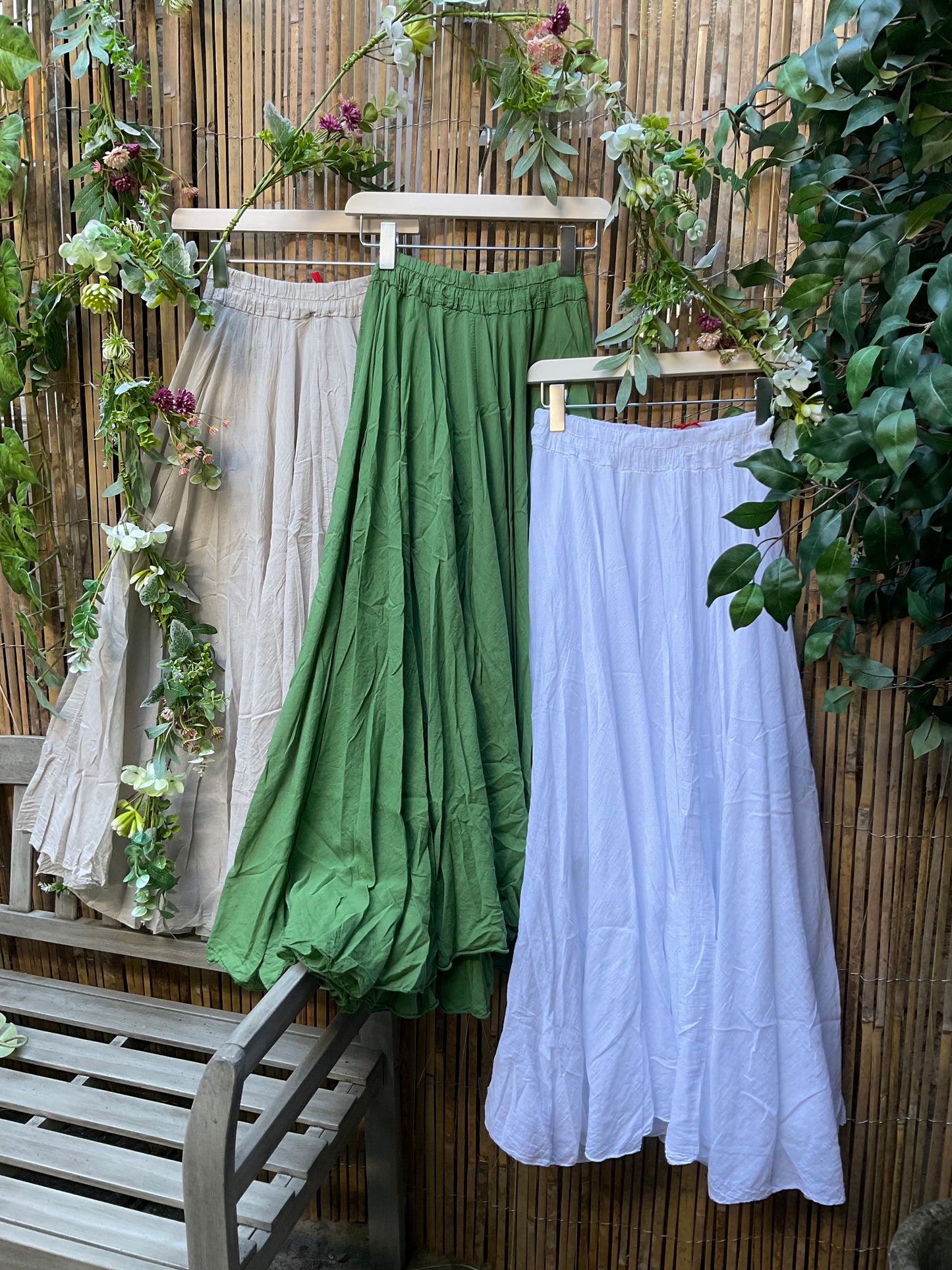Claire cotton skirt