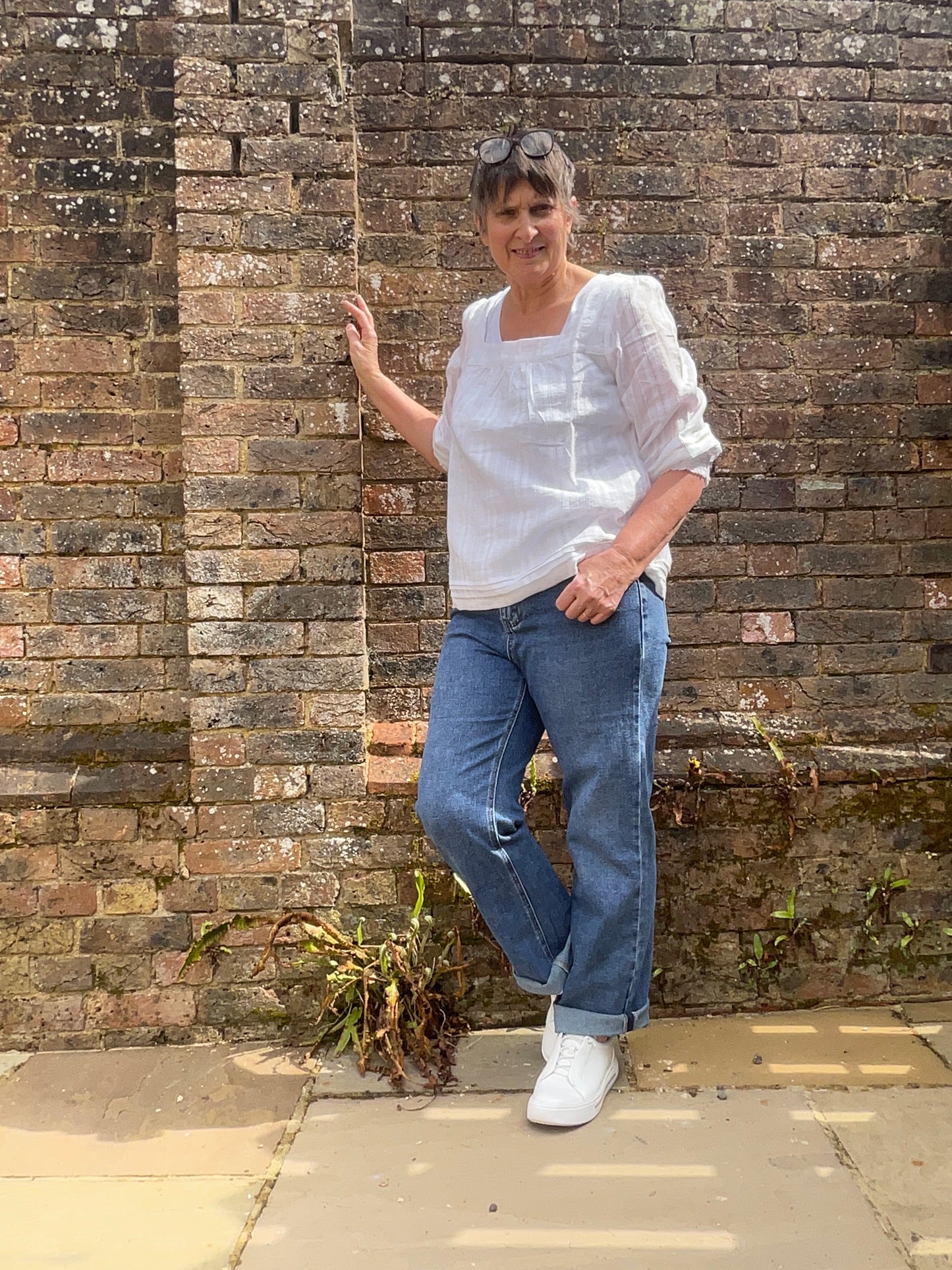 Zoe cotton blouse