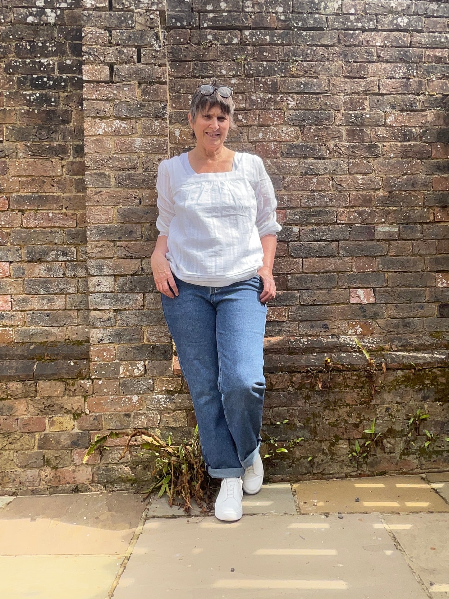 Zoe cotton blouse