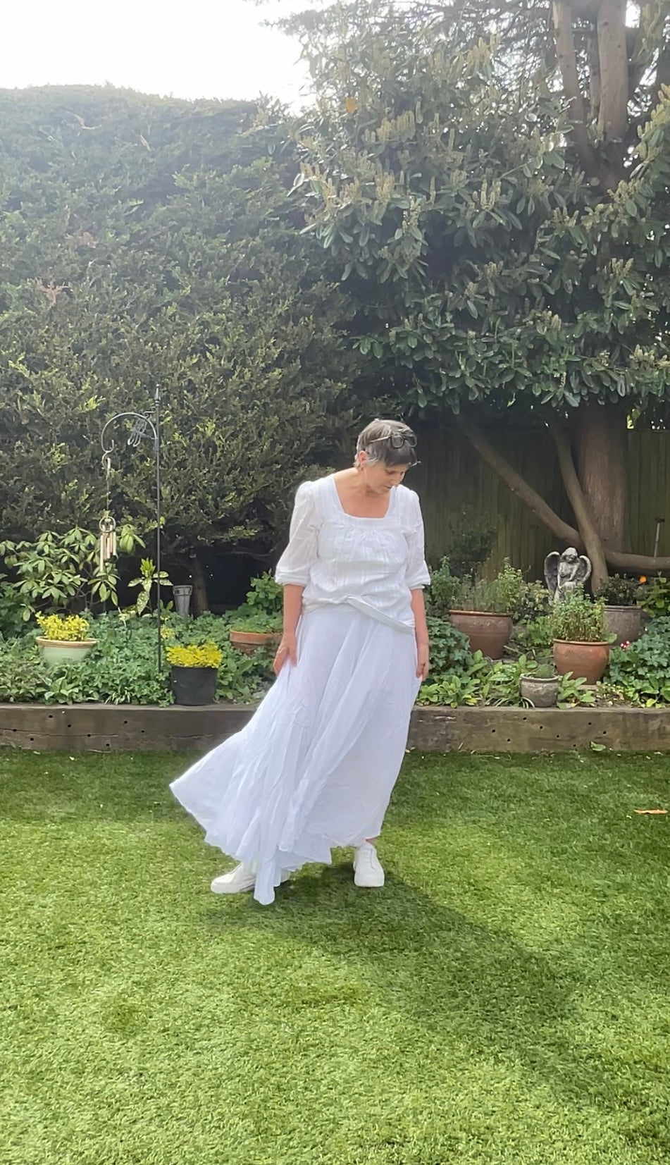 Claire cotton skirt