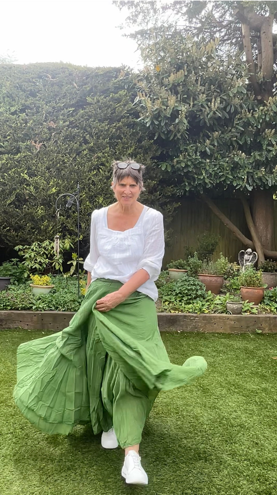 Claire cotton skirt