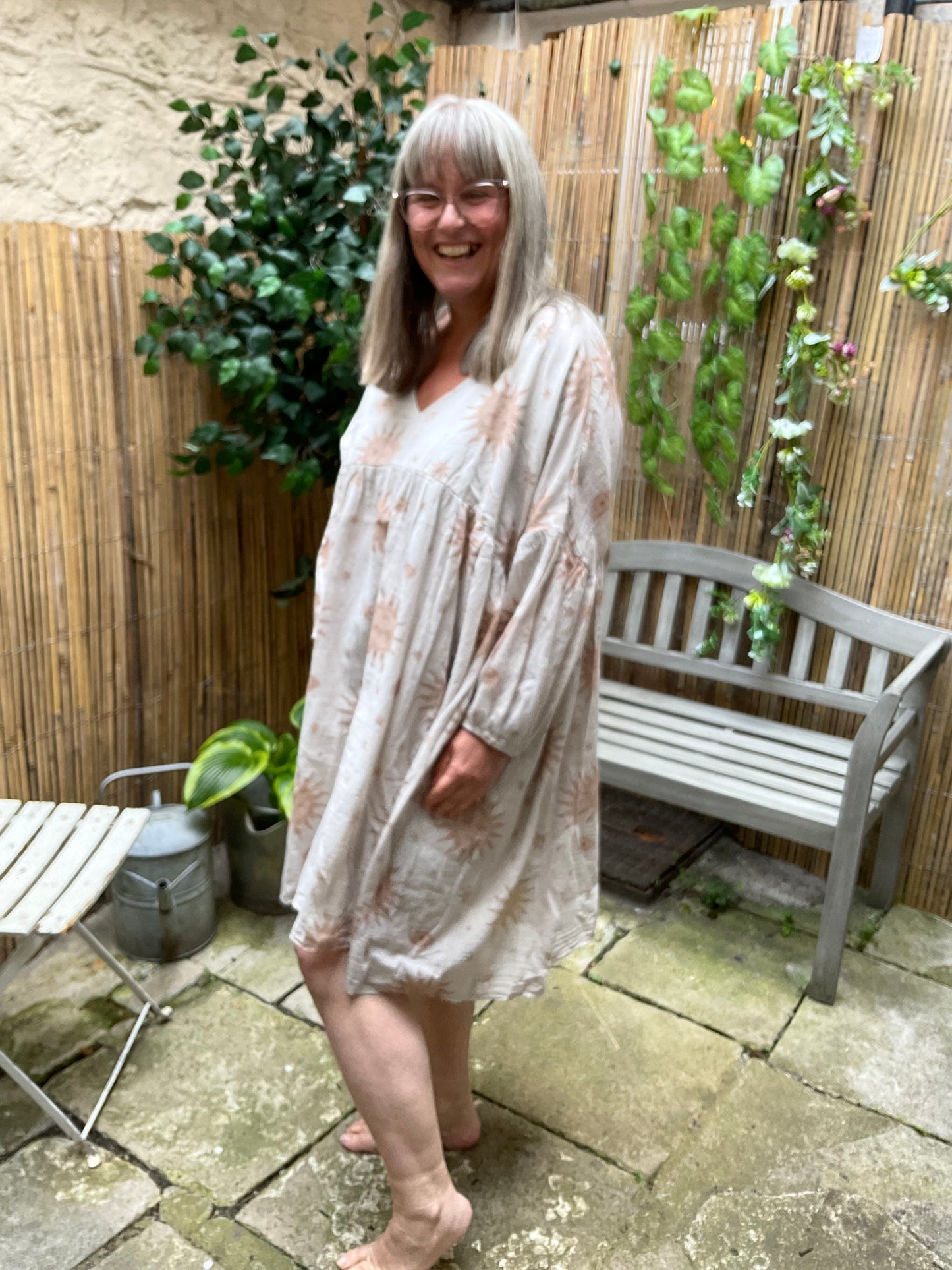 Sun moon tunic