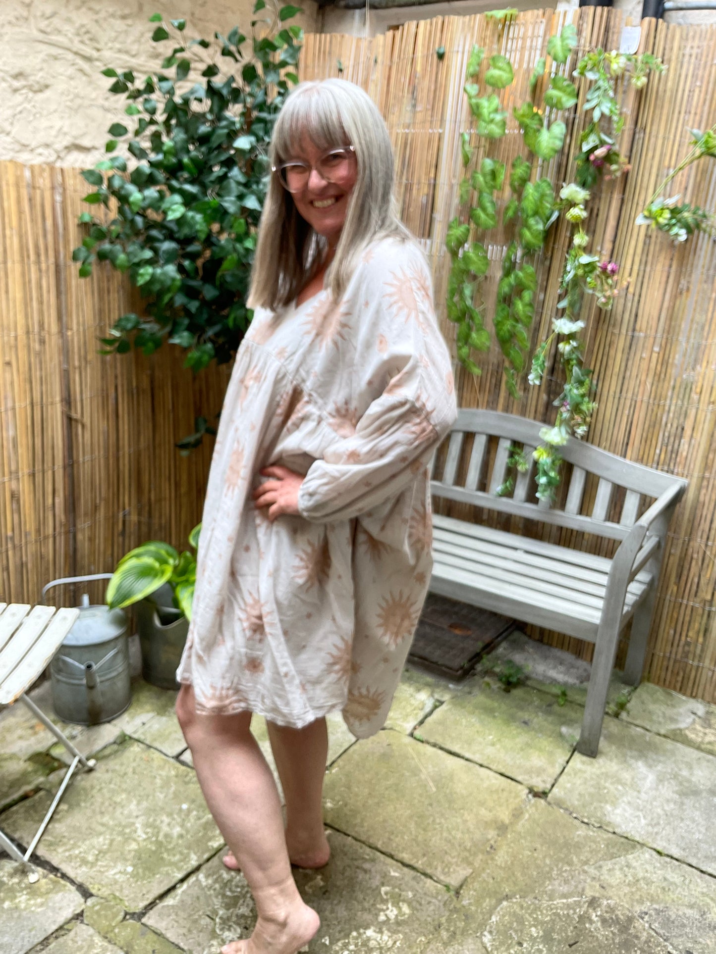 Sun moon tunic