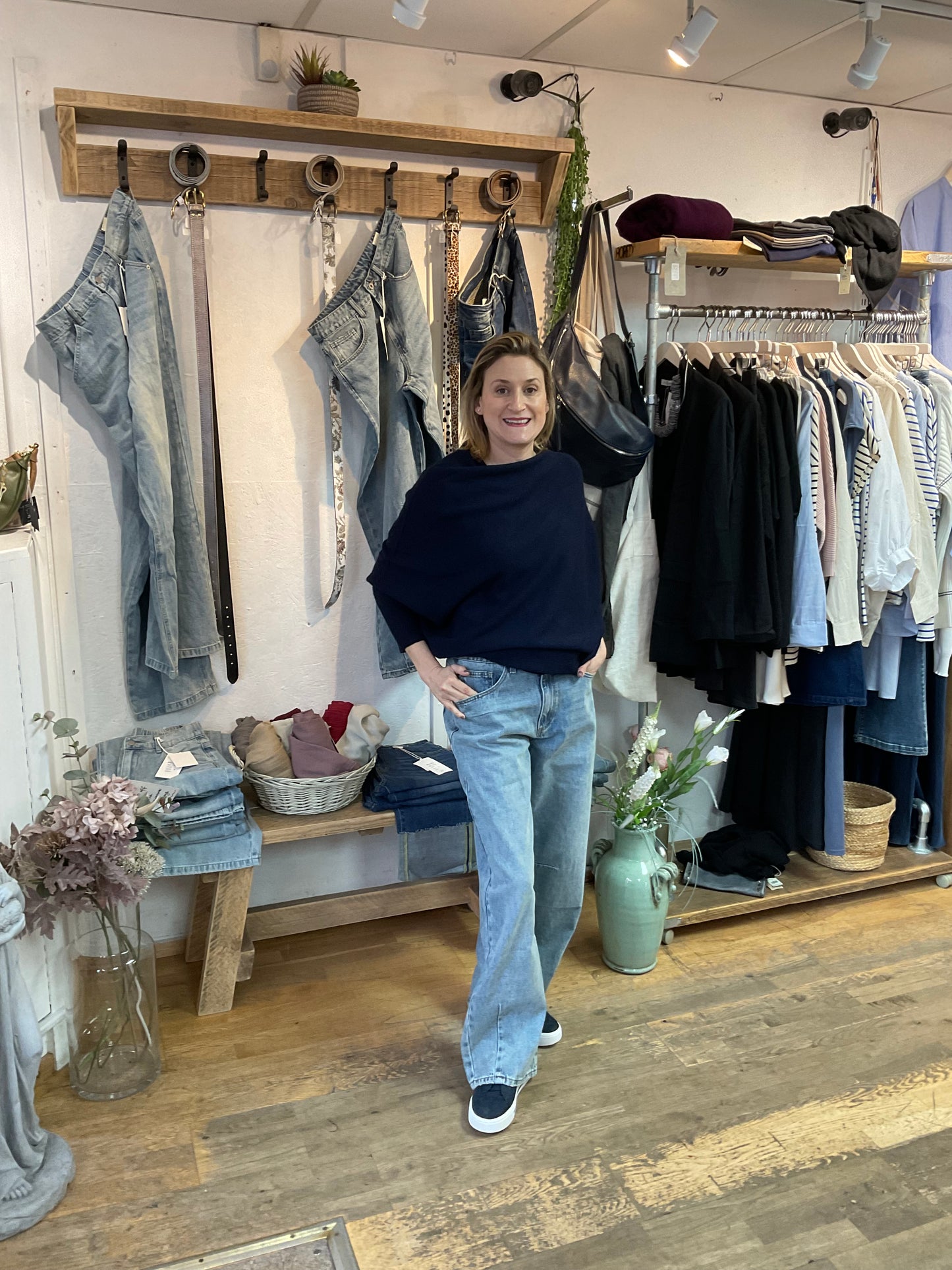 Fifi barrel leg jeans