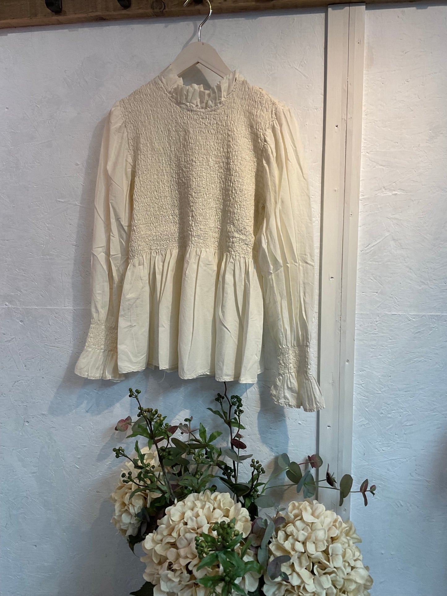 Felicity rouched bust blouse