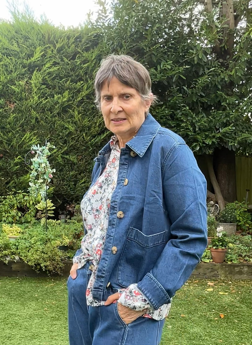 Styling out Stratton denim jacket