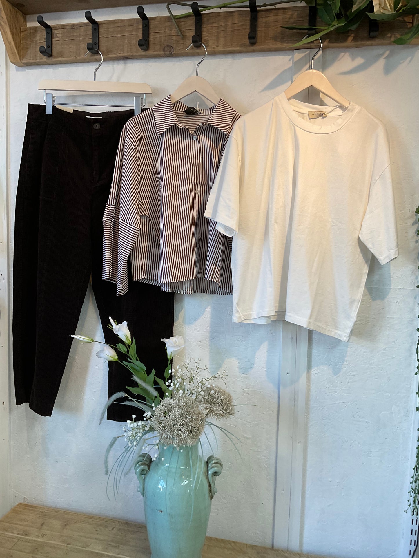 Libby cropped cotton shirt