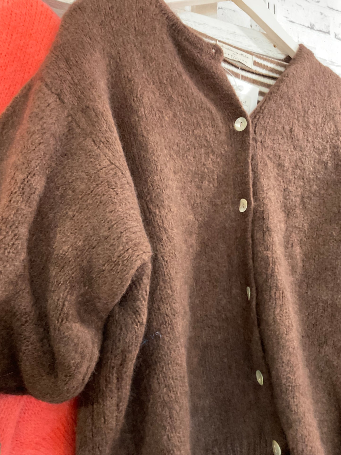 Marta Ruffle sleeve cardigan