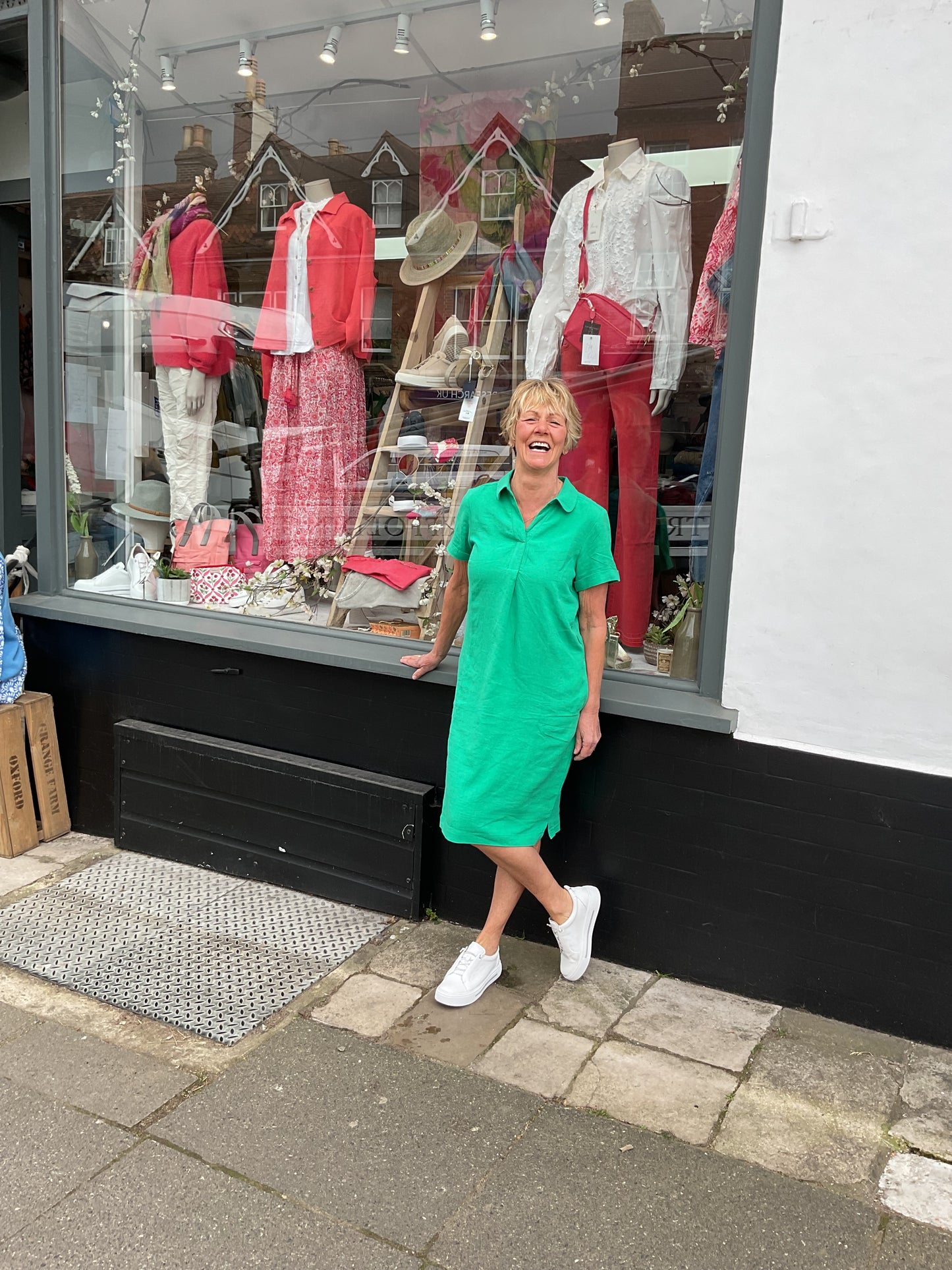 Gabby green dress