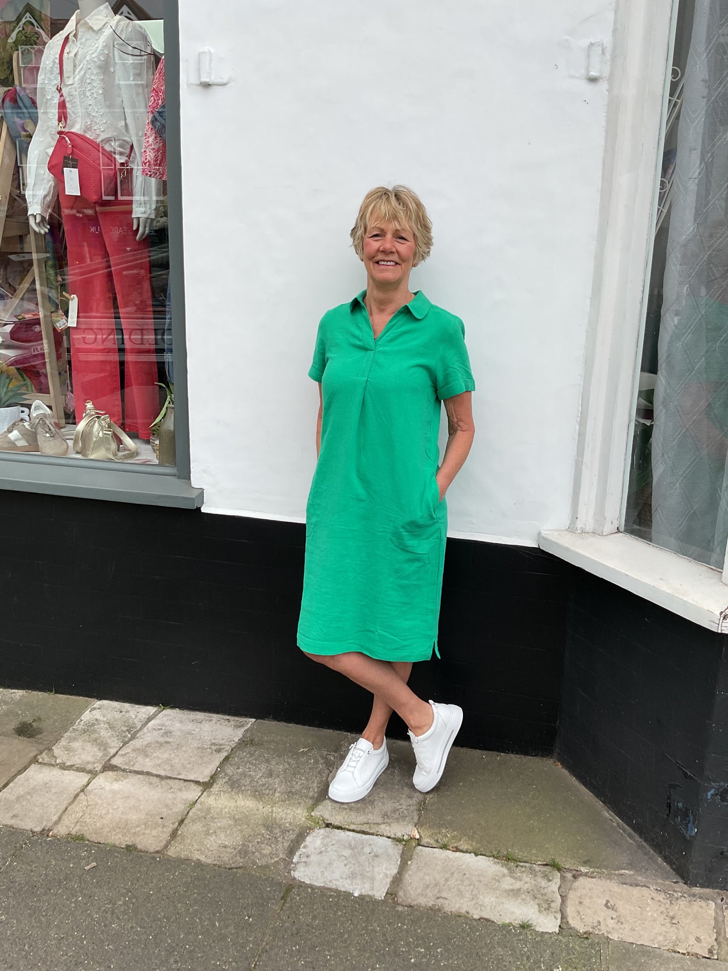 Gabby green dress