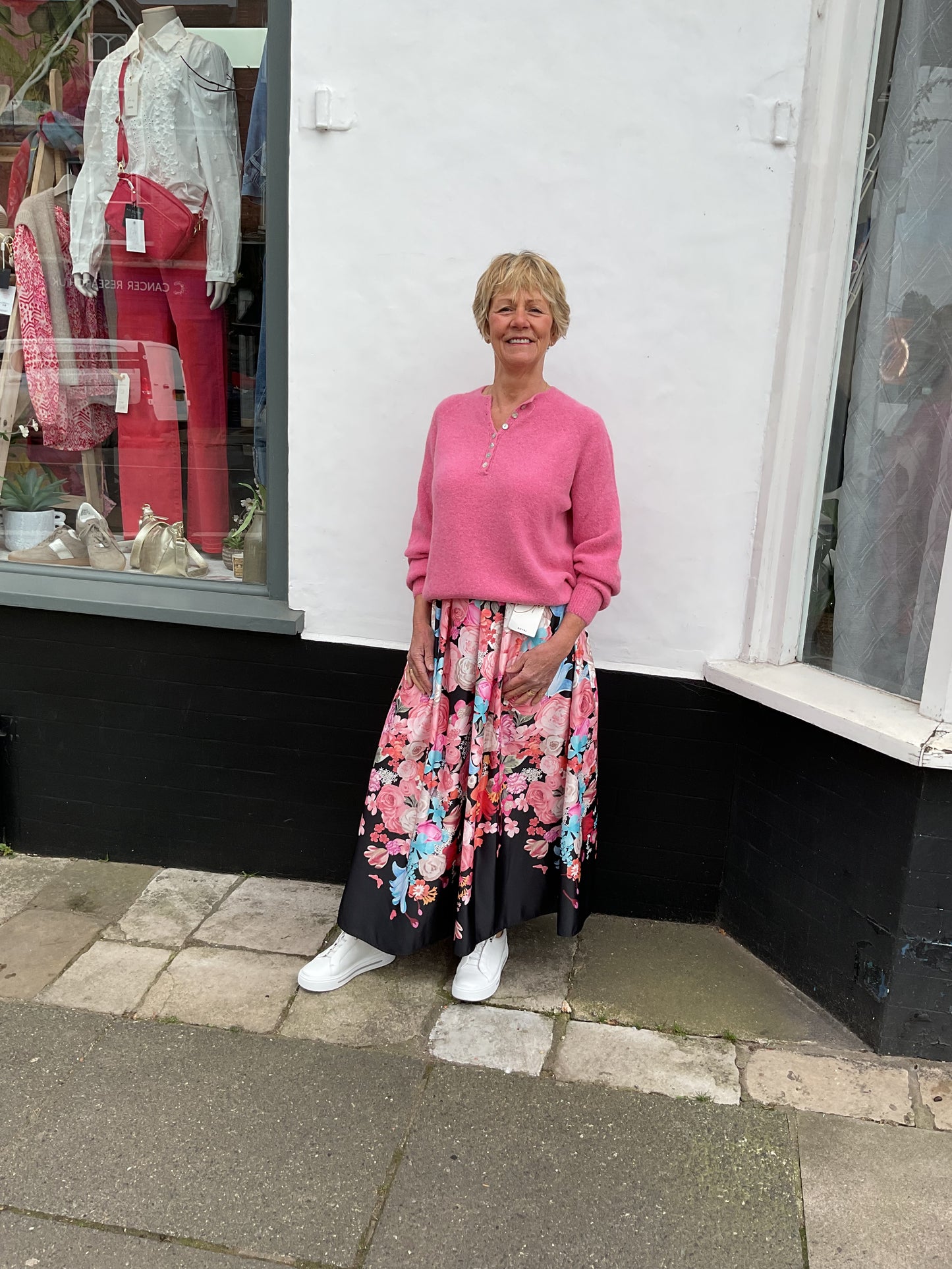 Flora floral skirt