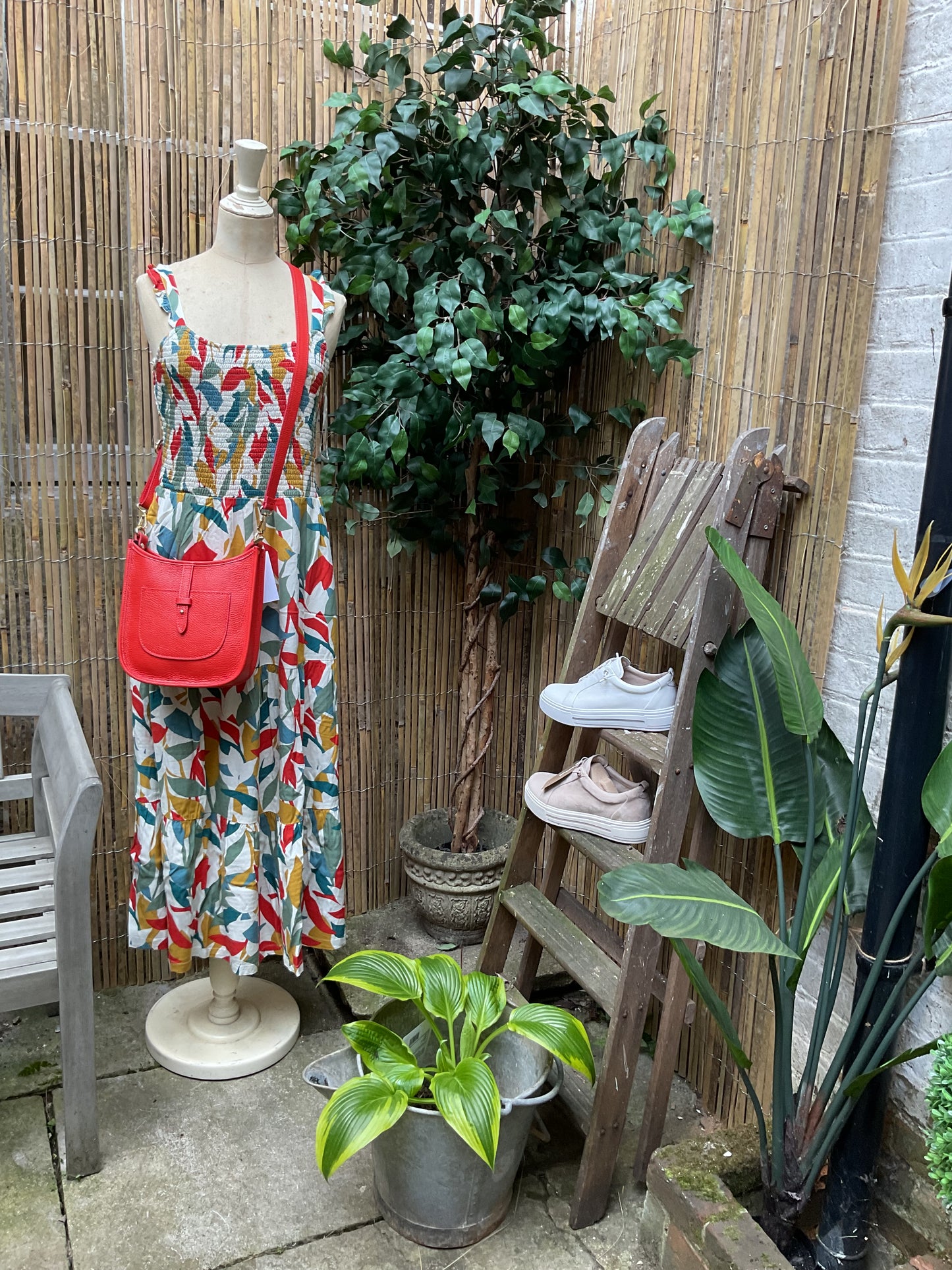 Falling leaves dress
