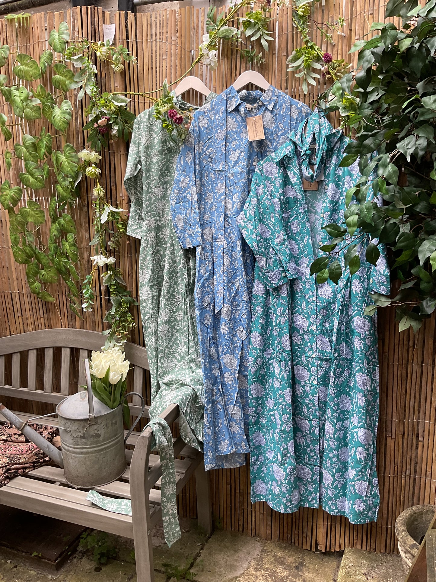 Cotton printed dresses