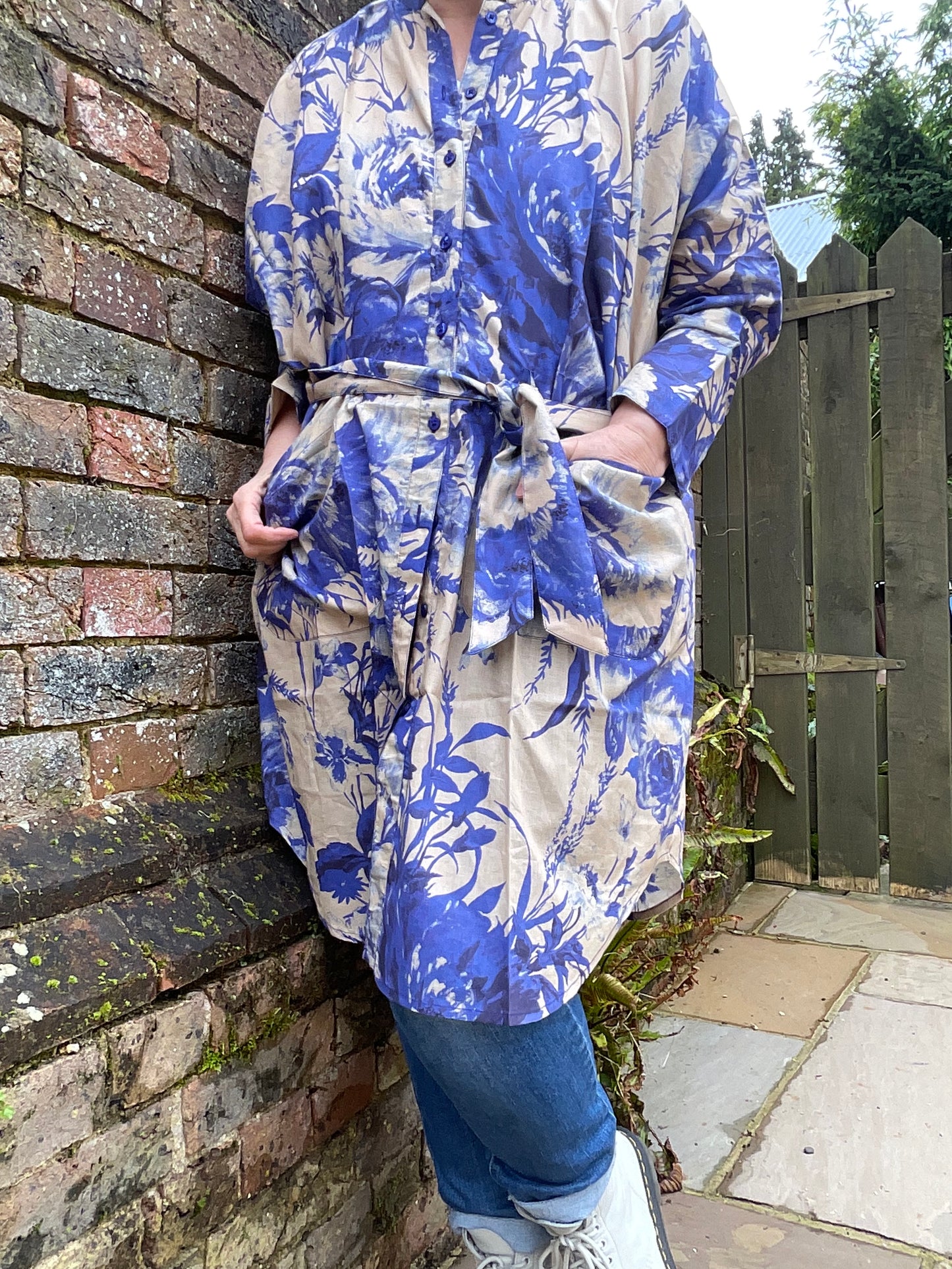 China blue blossoms