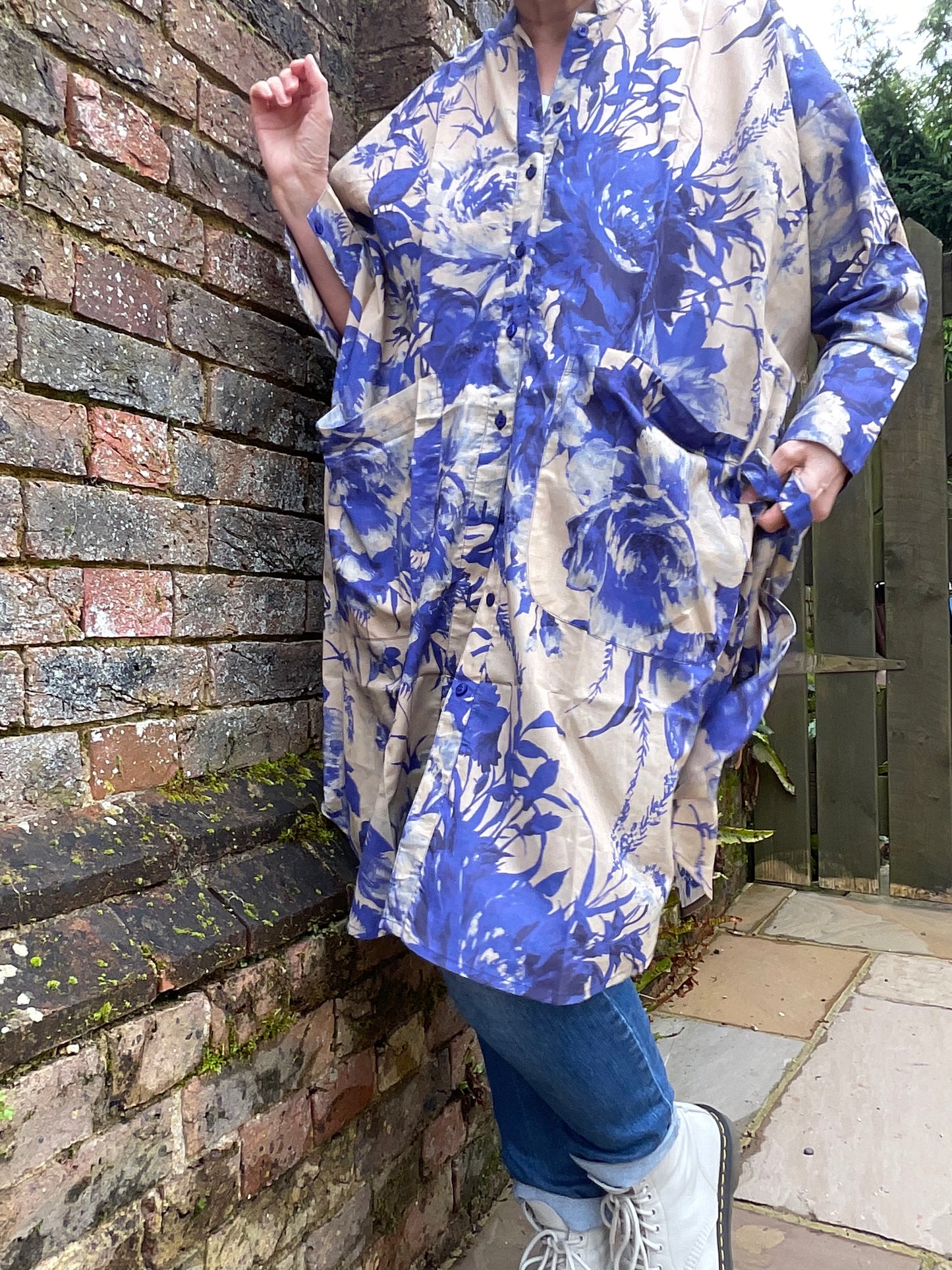 China blue blossoms