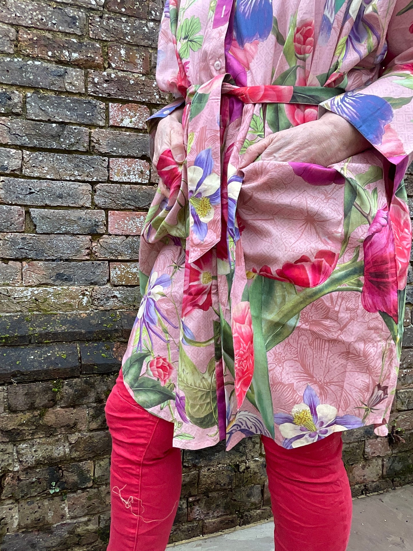 Petal shirt dress
