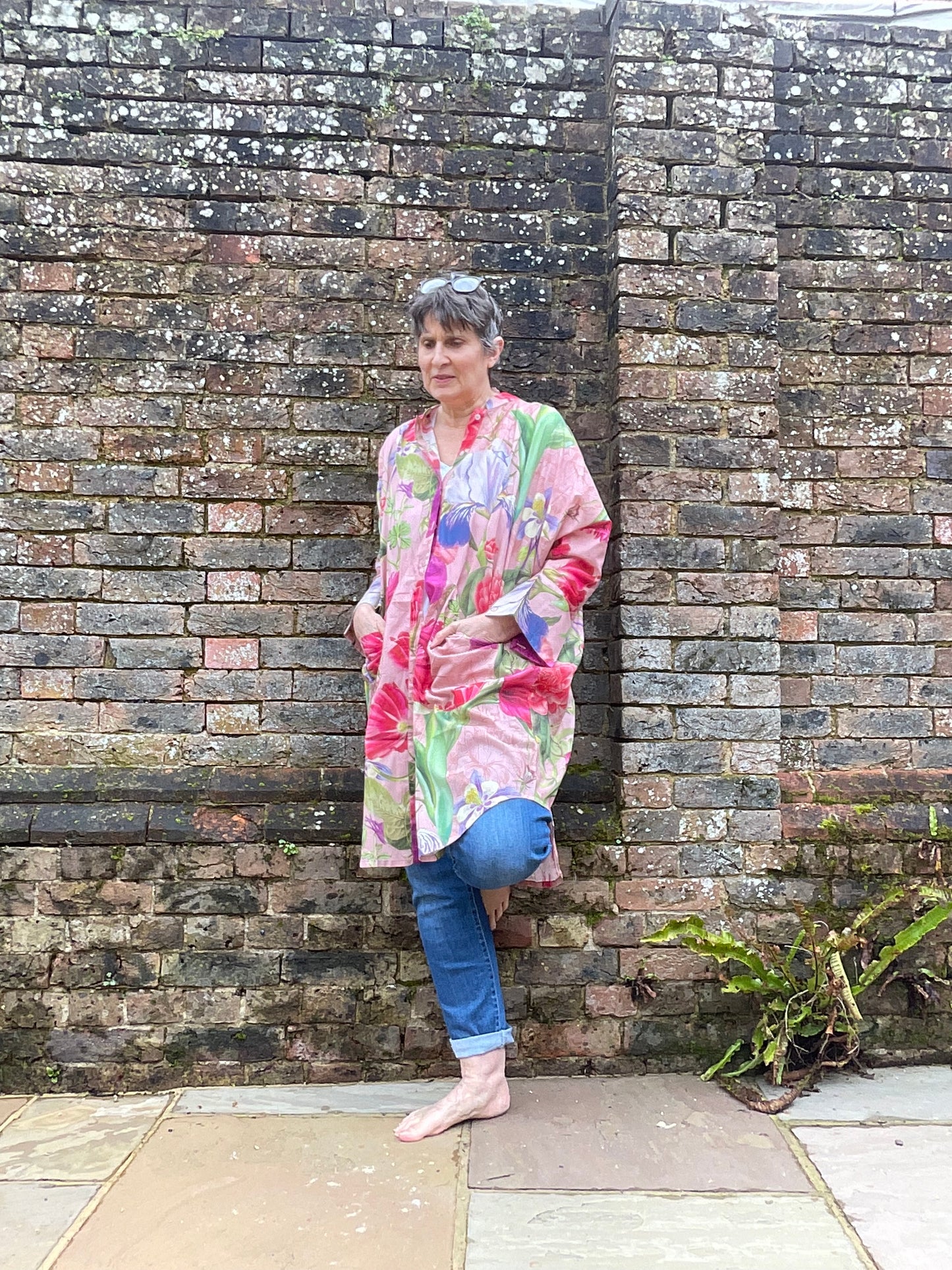 Petal shirt dress