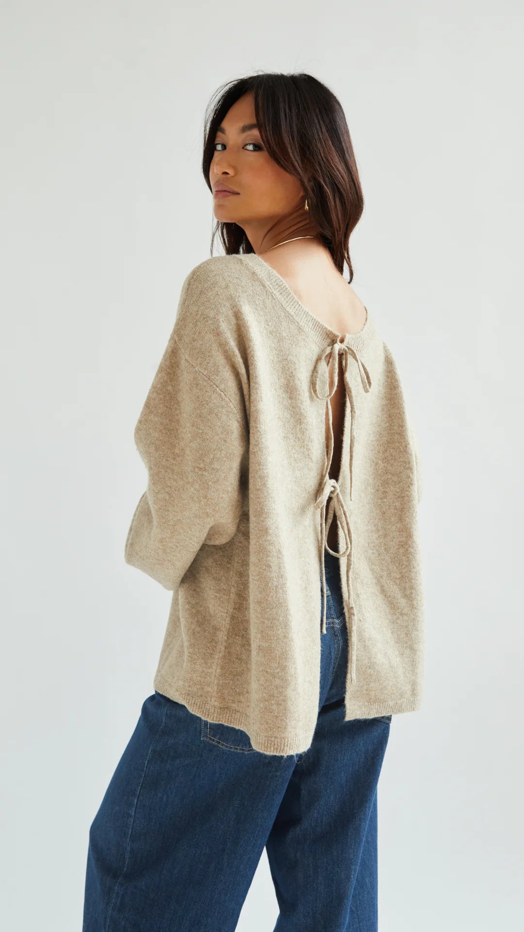 Charli London tie knit