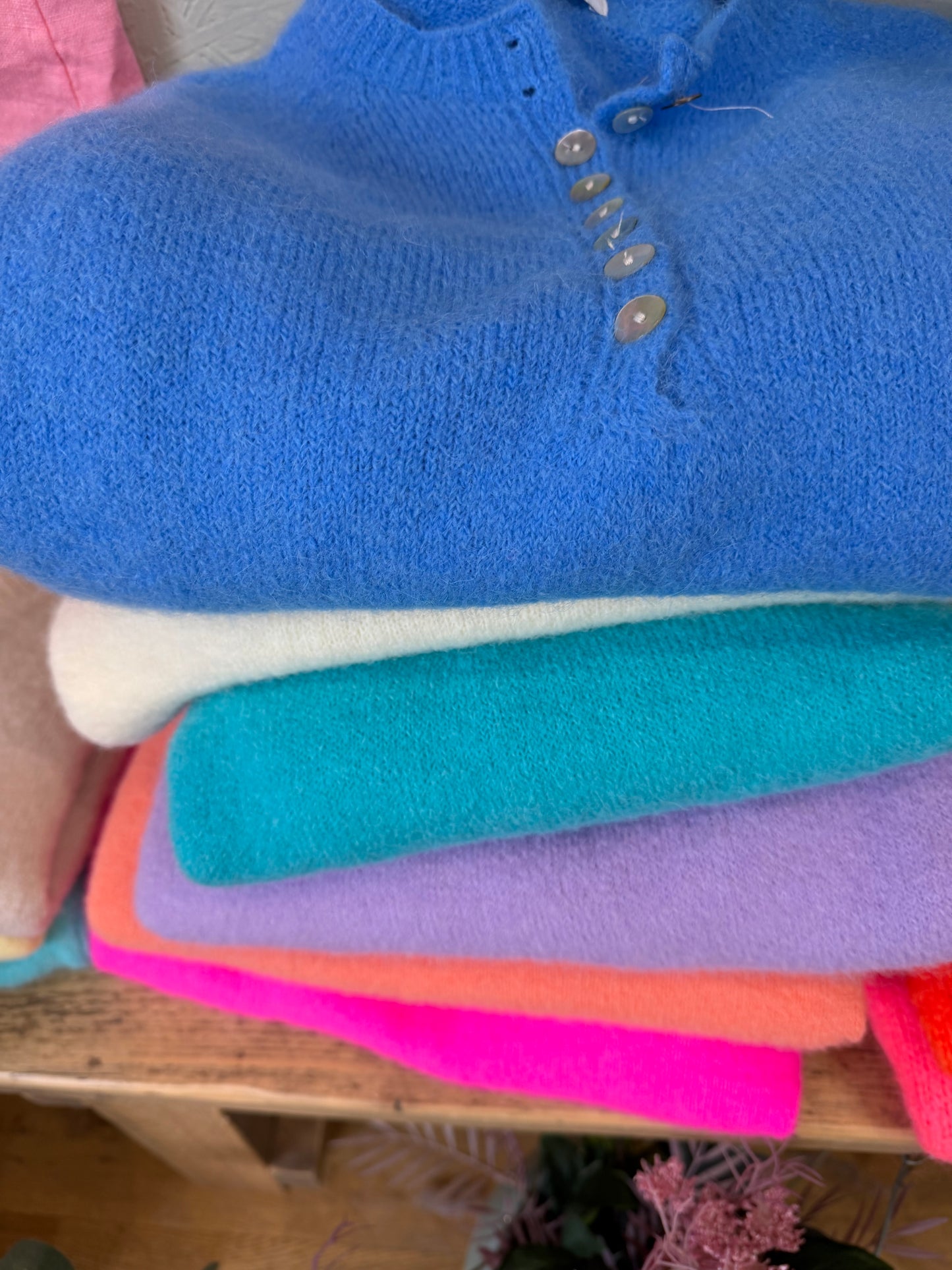 BEST SELLER! Grandad Alpaca Mix Jumpers ( Contact shop for current colours )