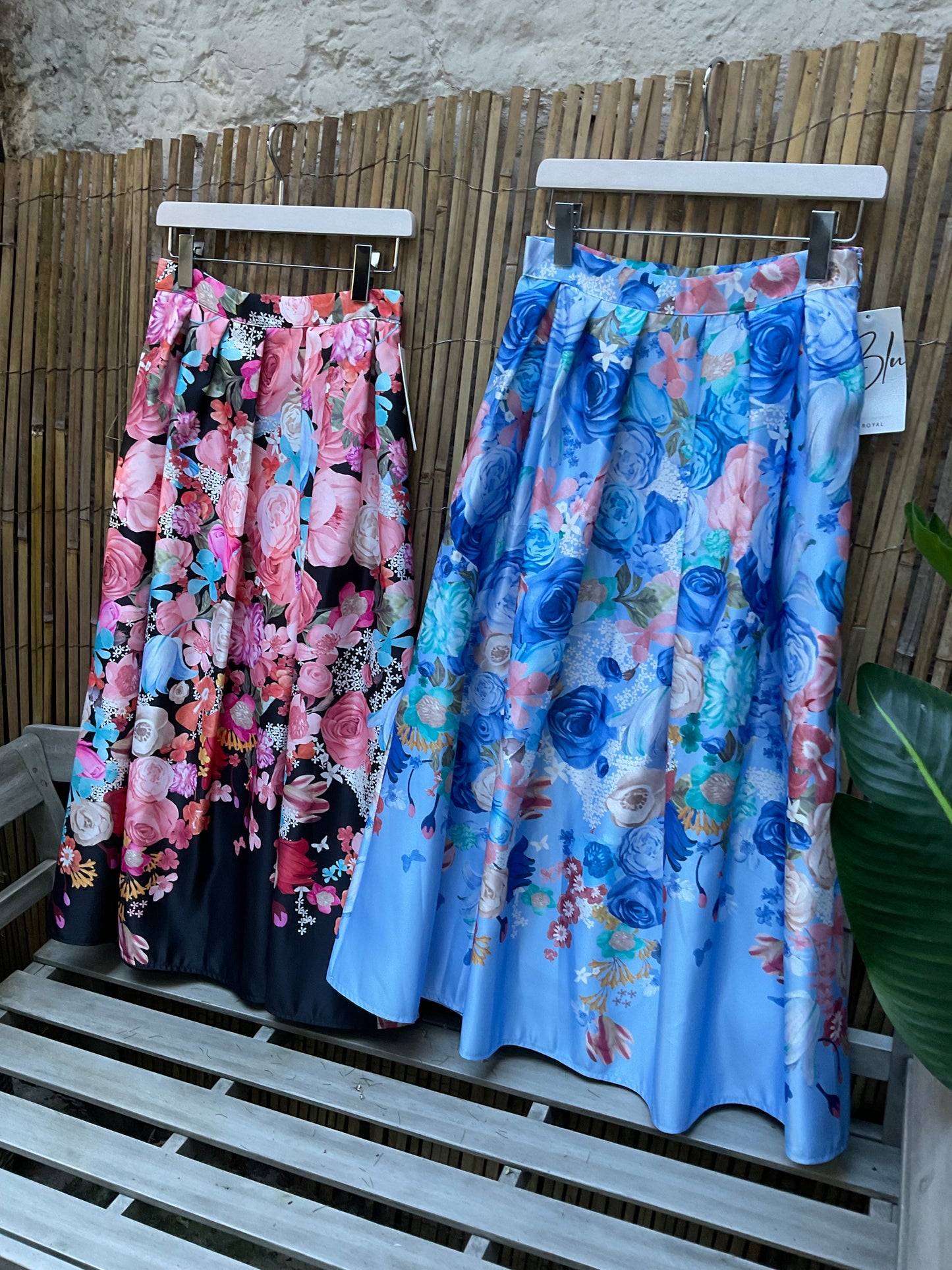 Flora floral skirt