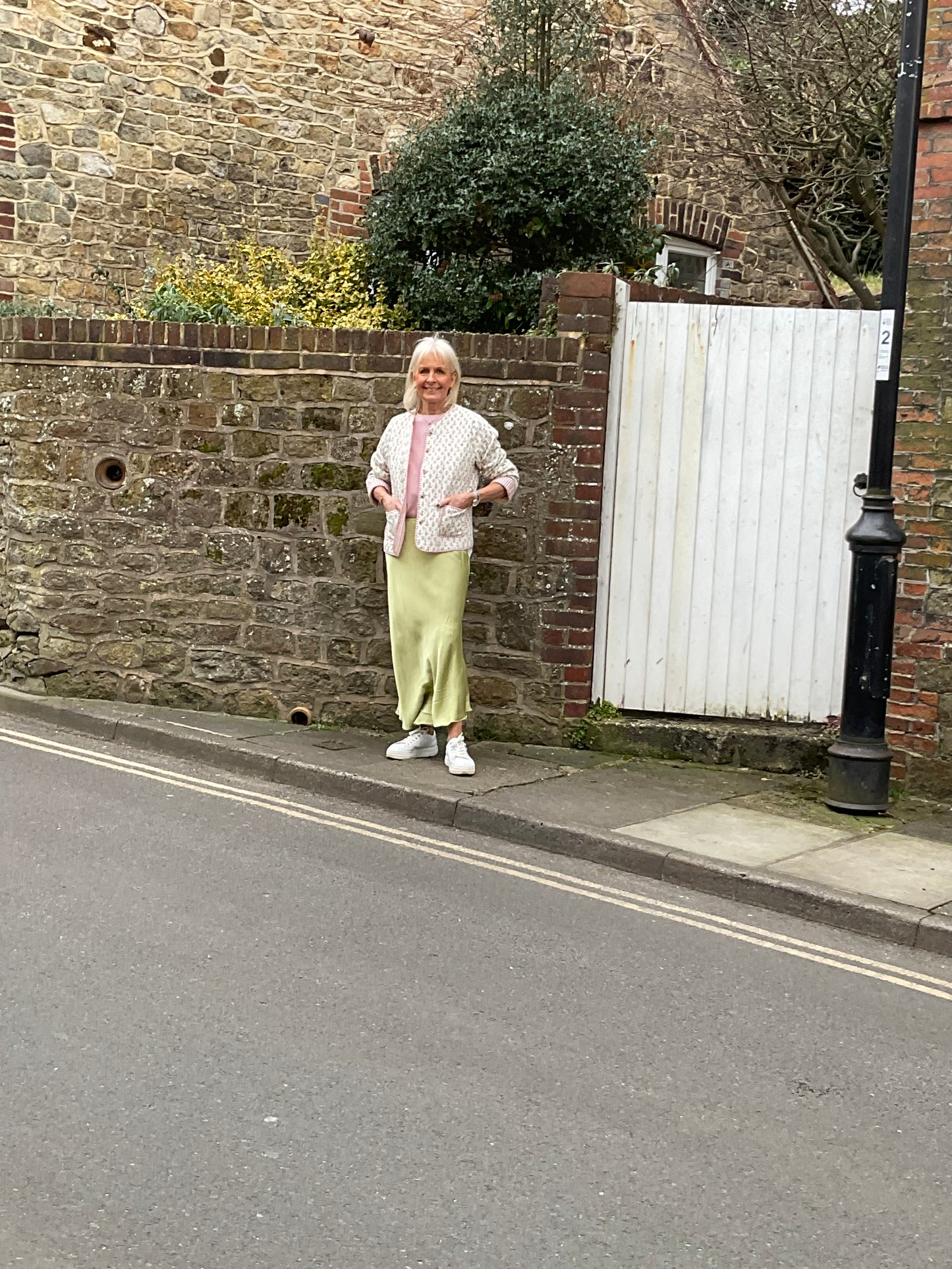 Felicity bias cut viscose skirts