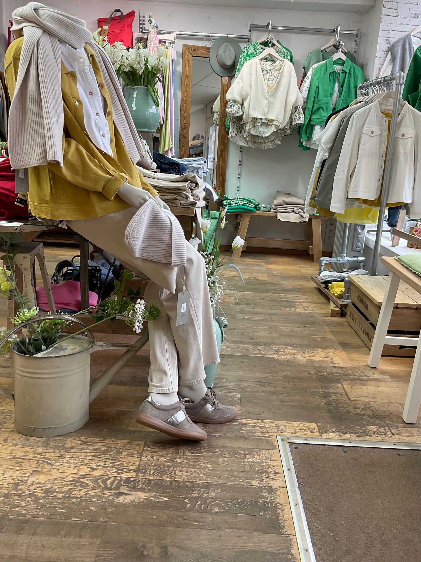 Mustard southwestern linen jacket