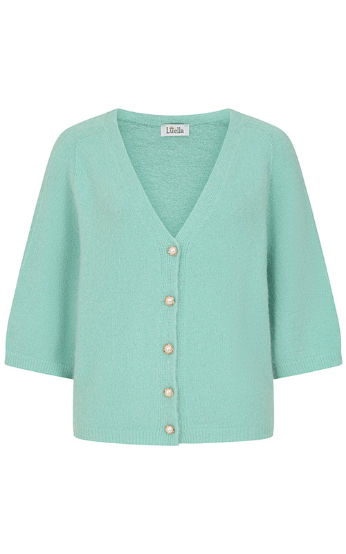 Luella pearl alpaca cardigan