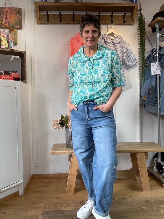 Marseille Collar Blouse