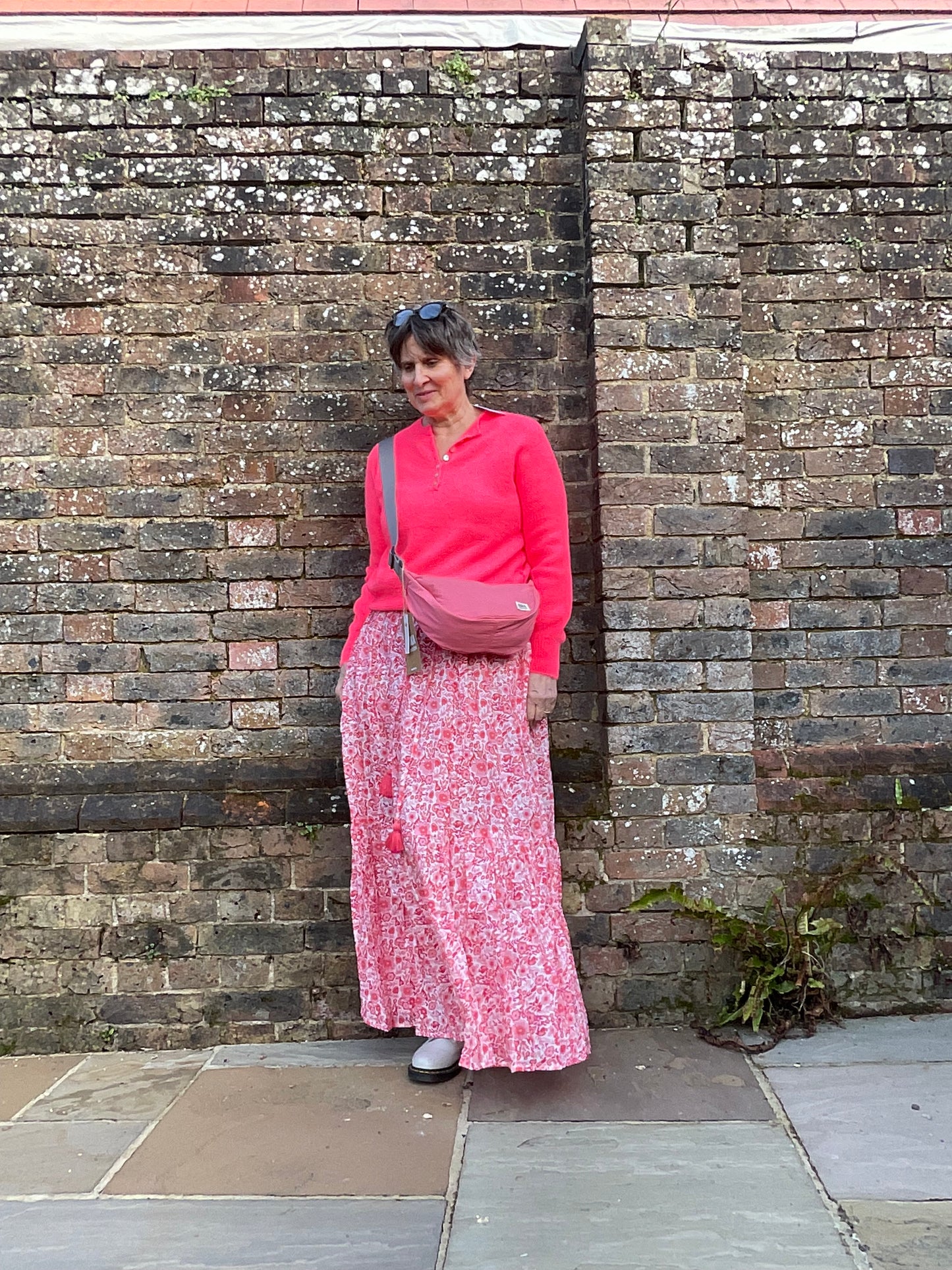 Como floral skirt