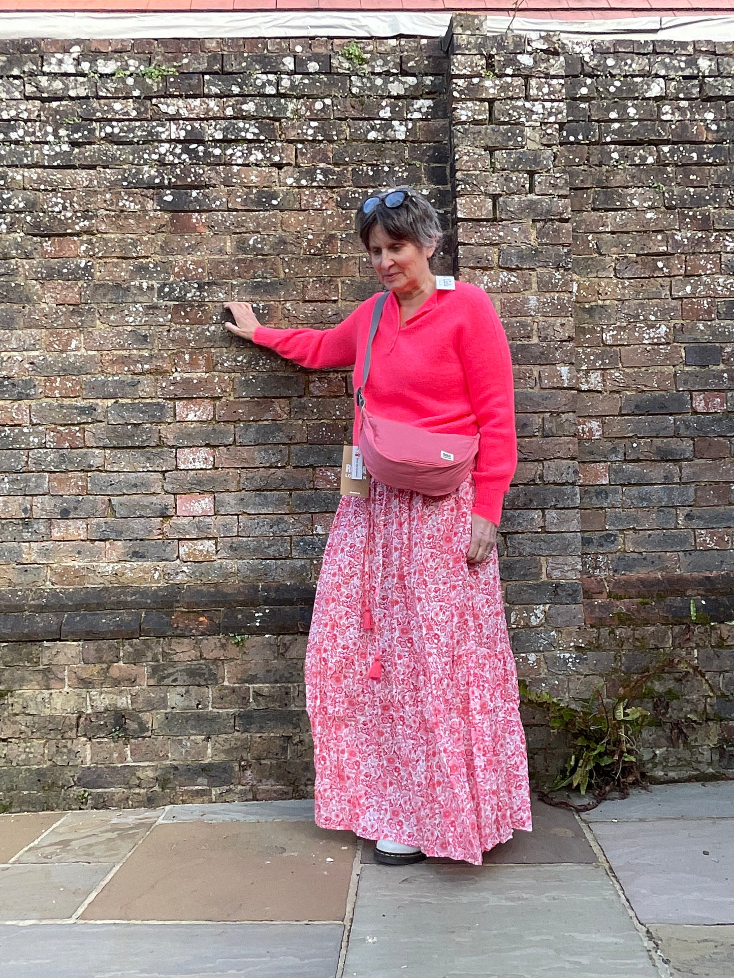 Como floral skirt