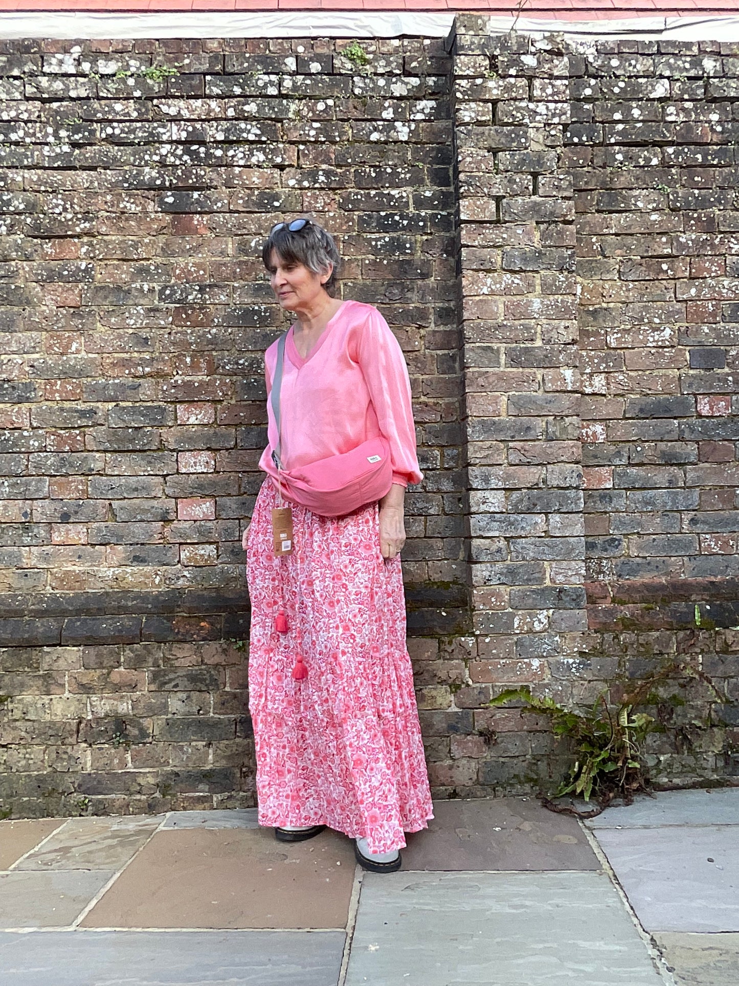 Como floral skirt