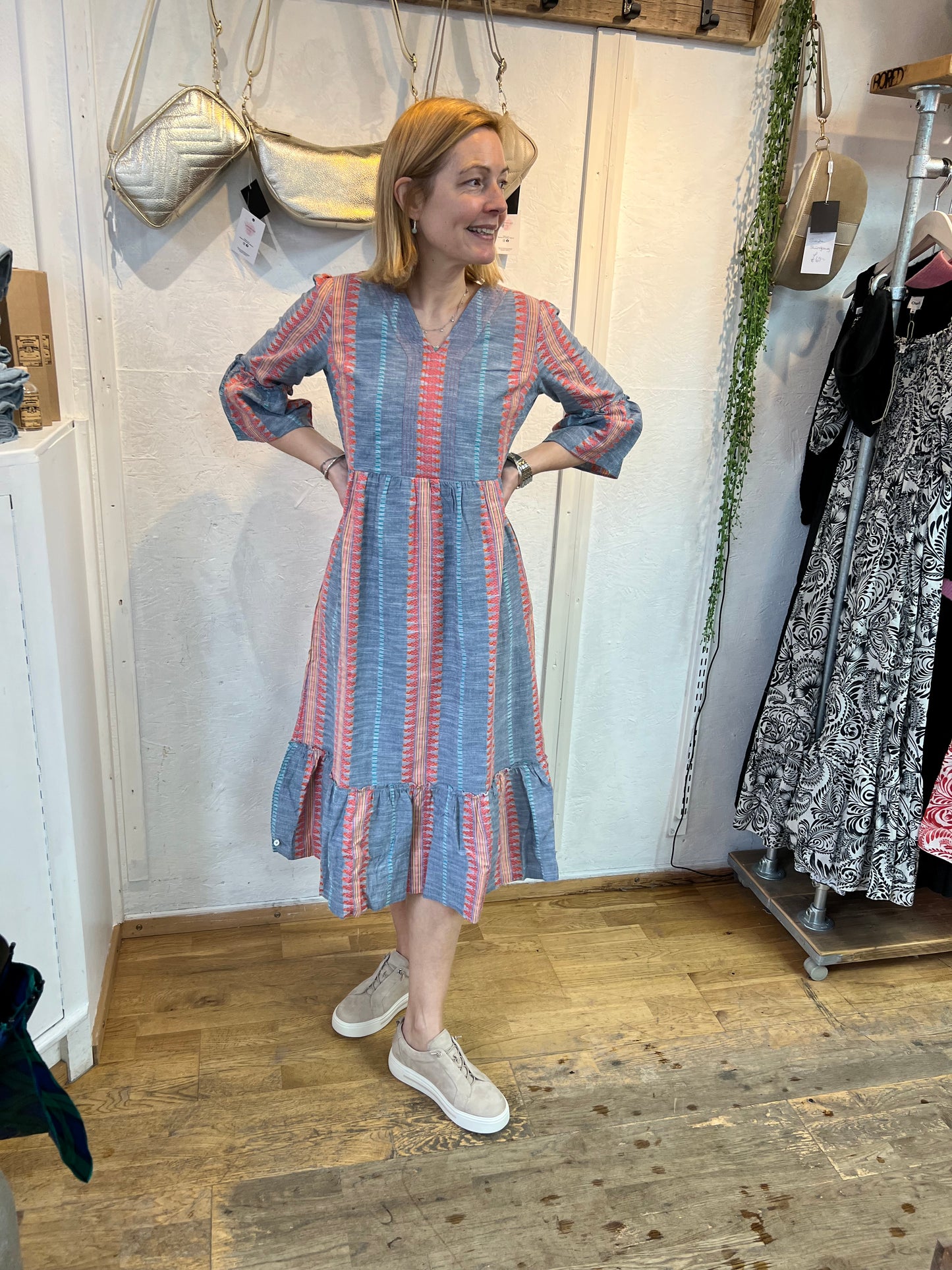 Shore cotton dress