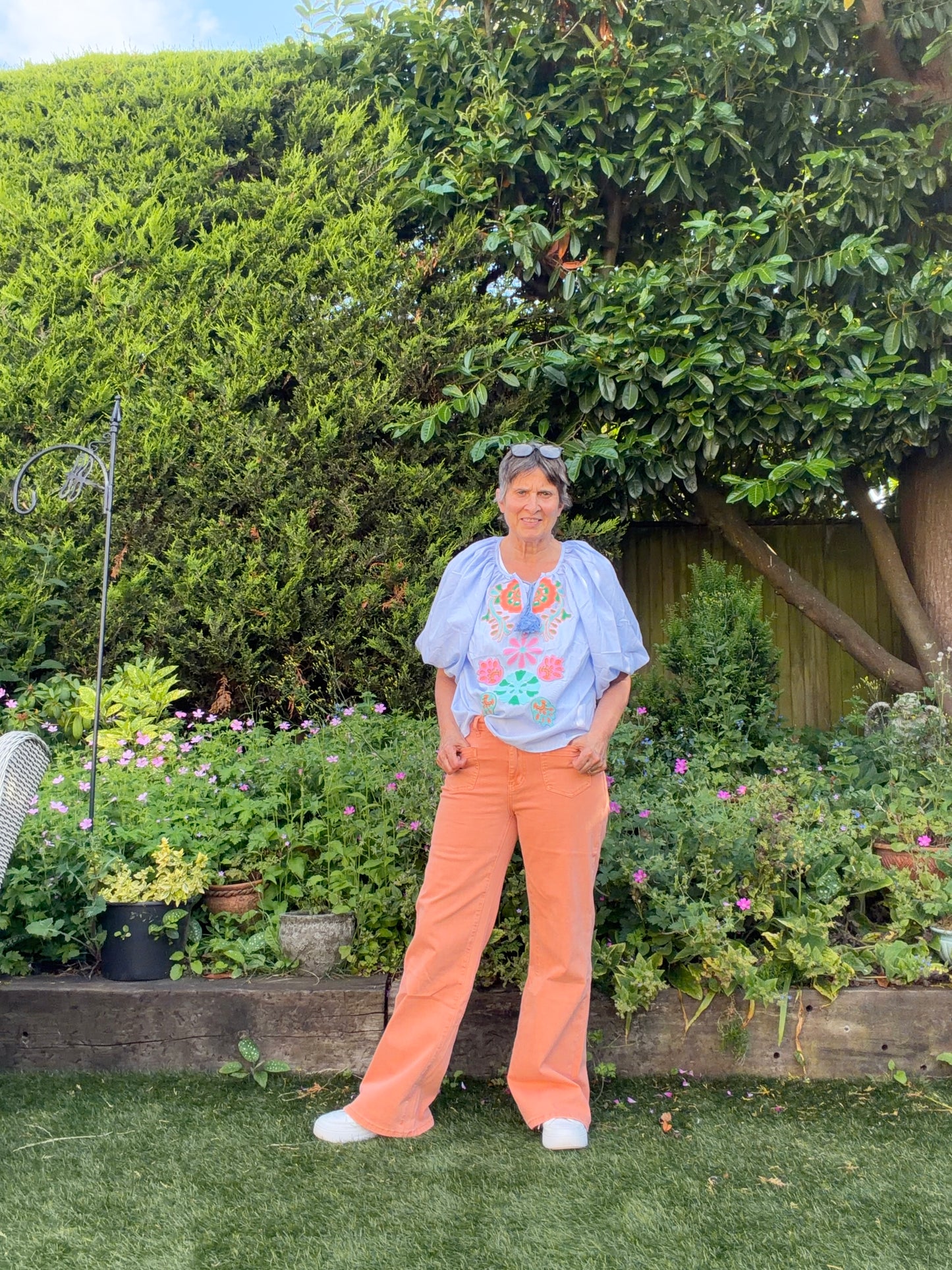 Abbie Striped Blouse