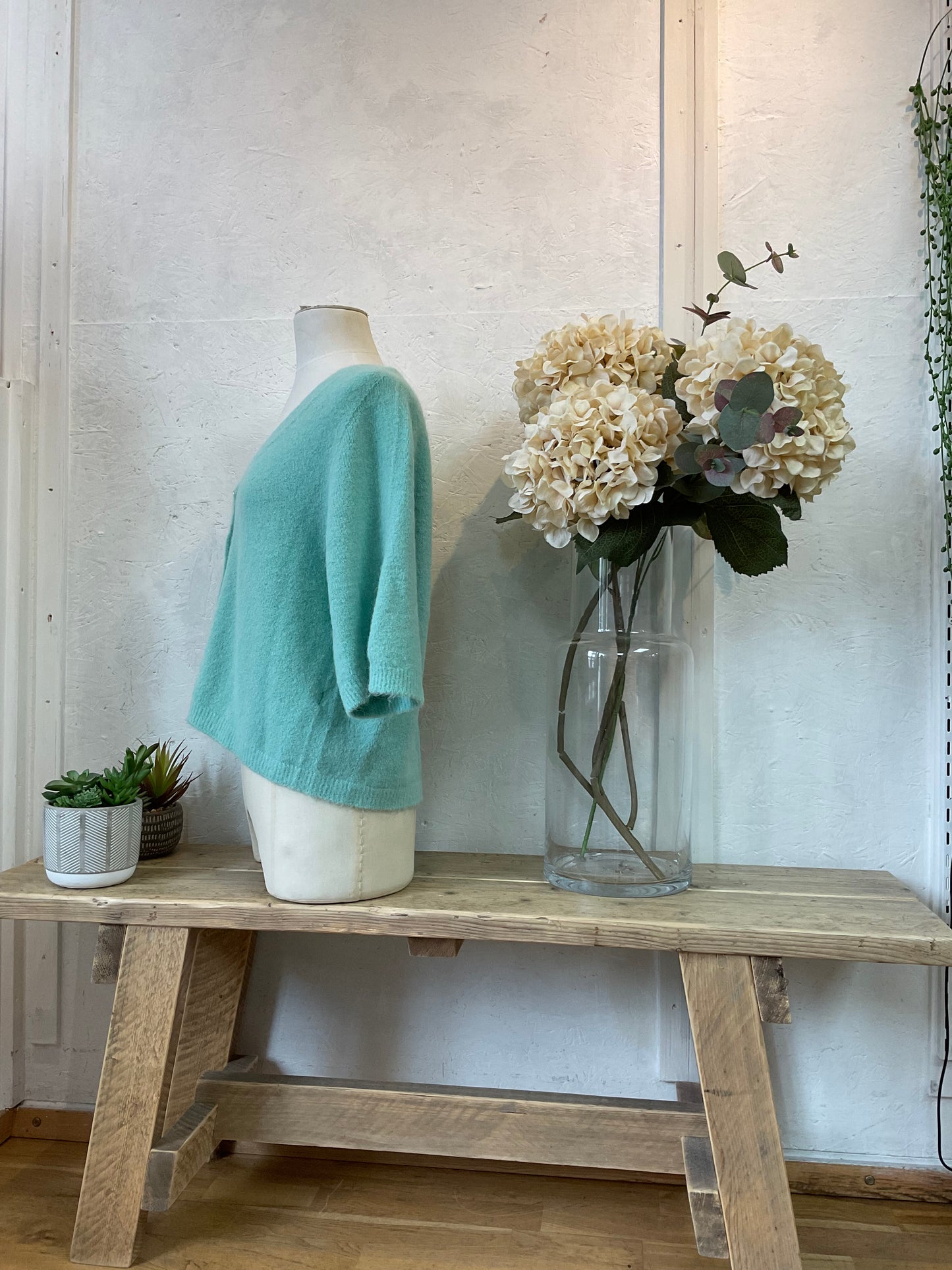 Luella pearl alpaca cardigan
