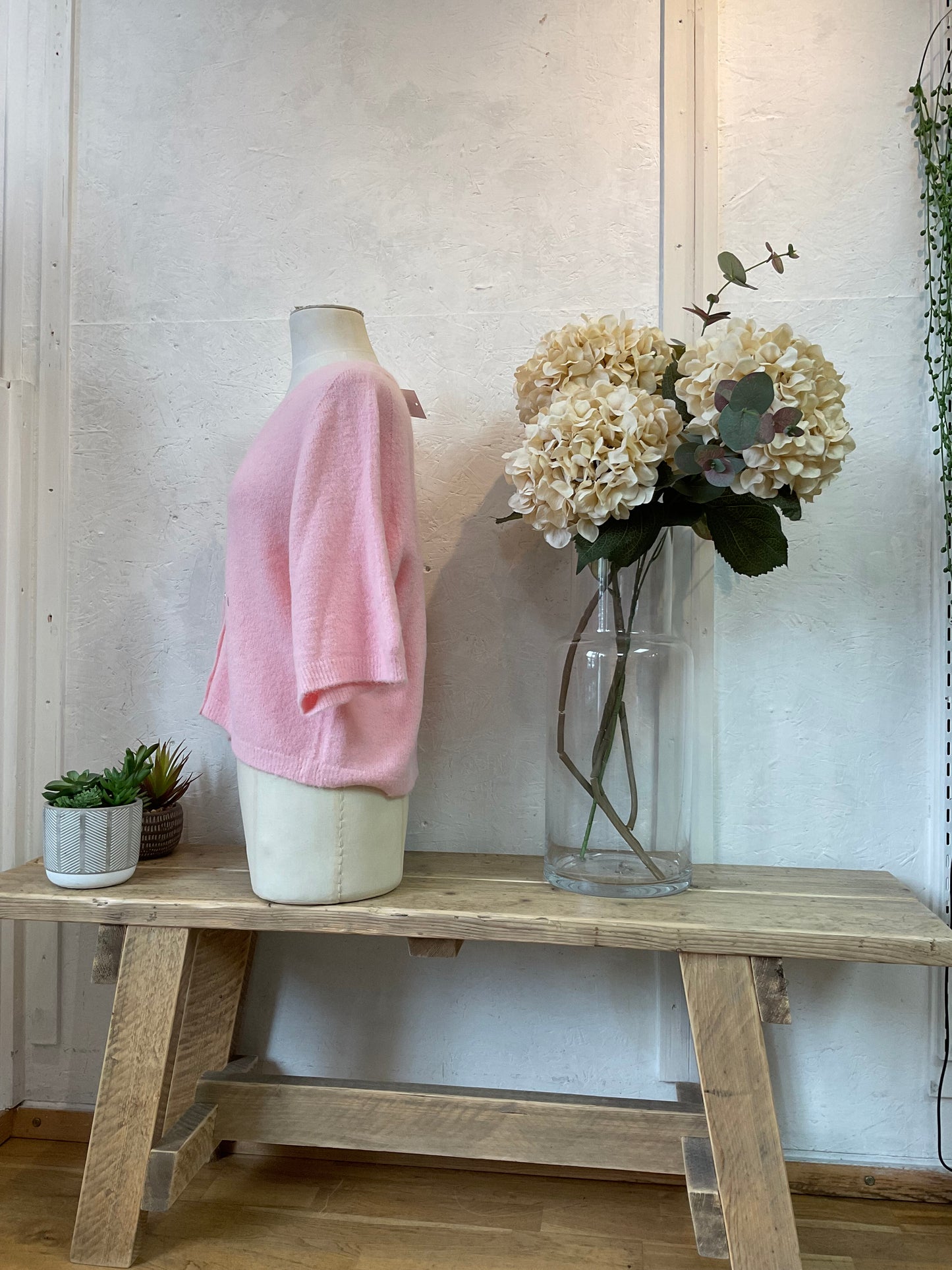Luella pearl alpaca cardigan