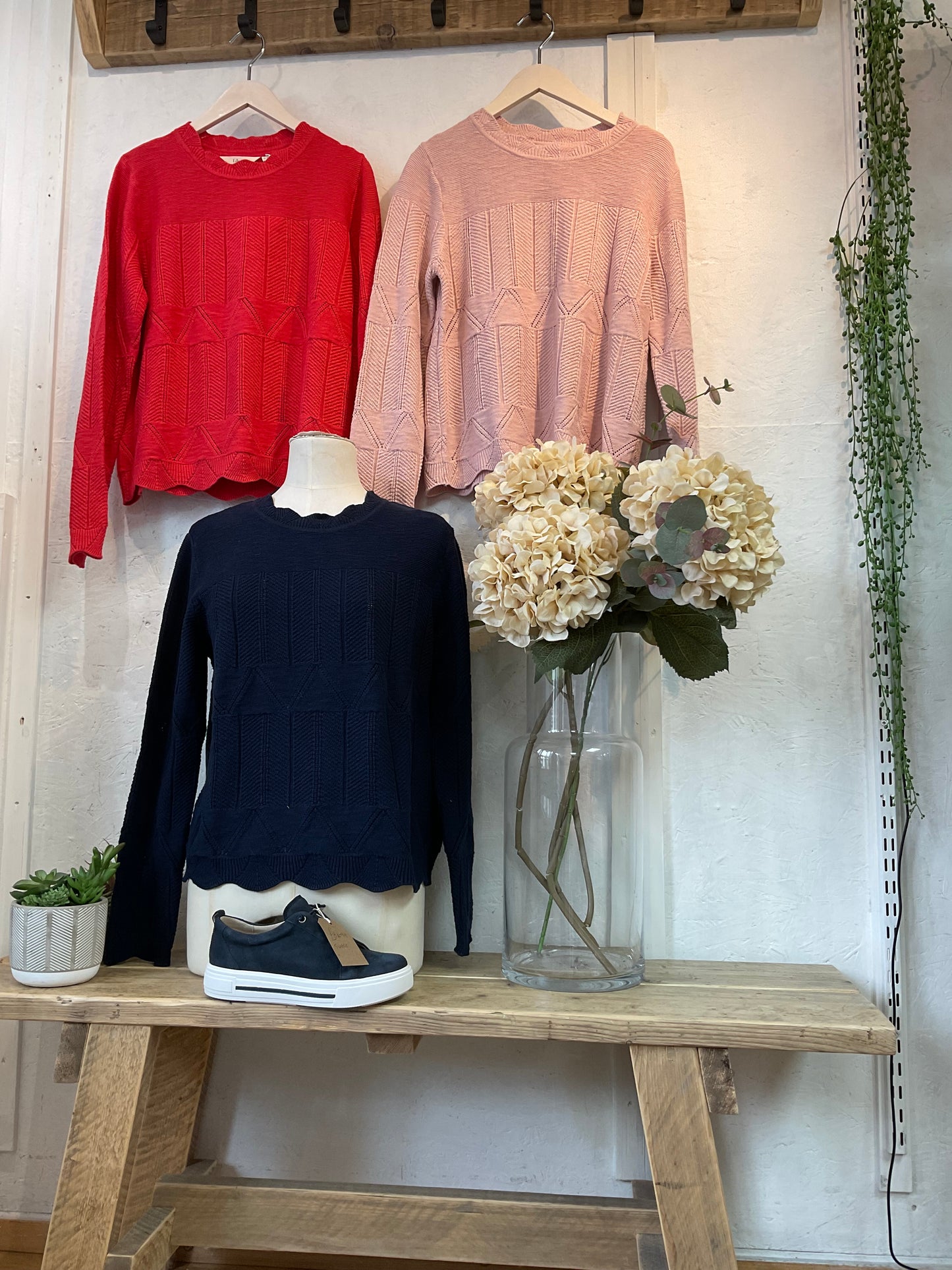 Rosie cotton knit 3 colours available