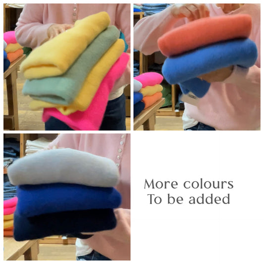BEST SELLER! Grandad Alpaca Mix Jumpers ( Contact shop for current colours )