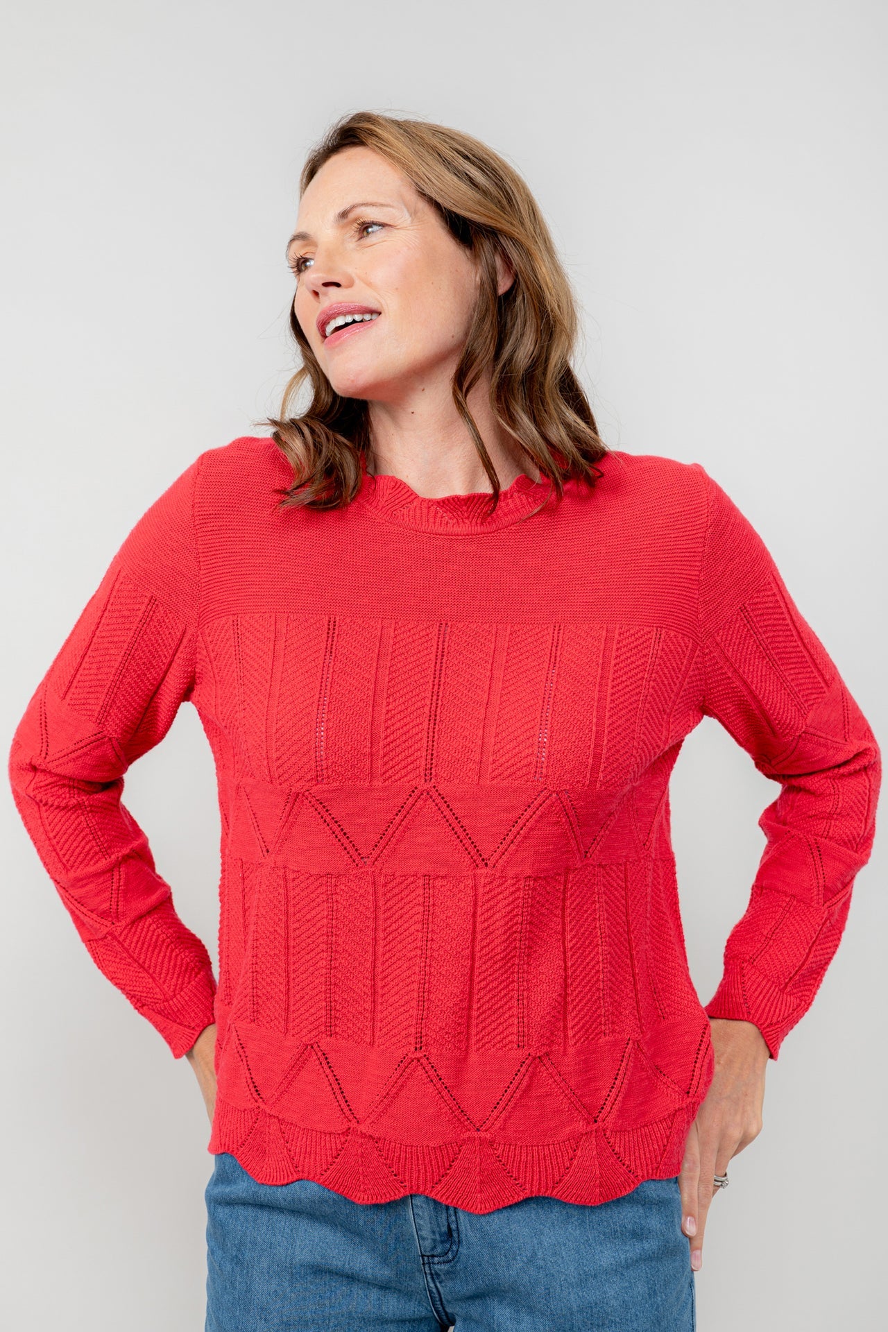 Rosie cotton knit 3 colours available