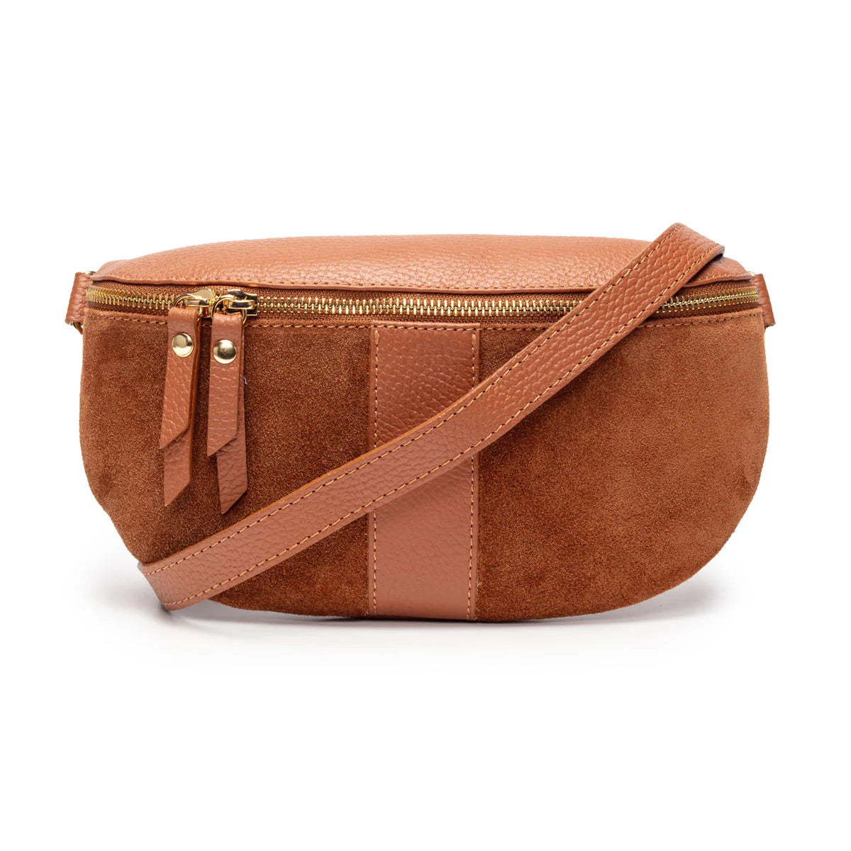 Ellie Beaumont 2 tone leather bag