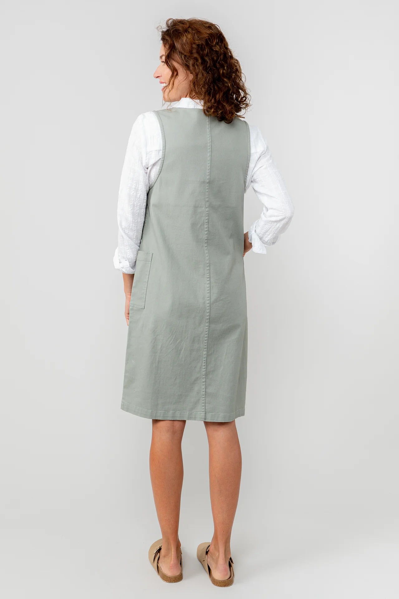 Heidi pinafore dress
