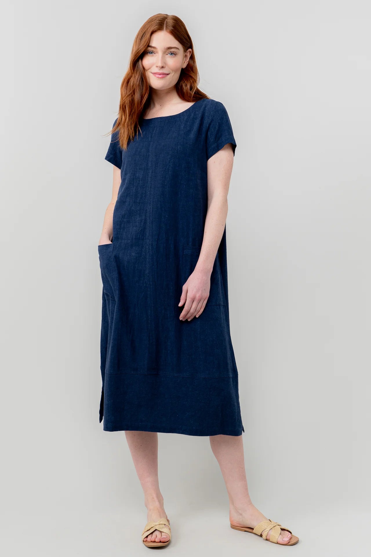 Summer breeze dress in navy