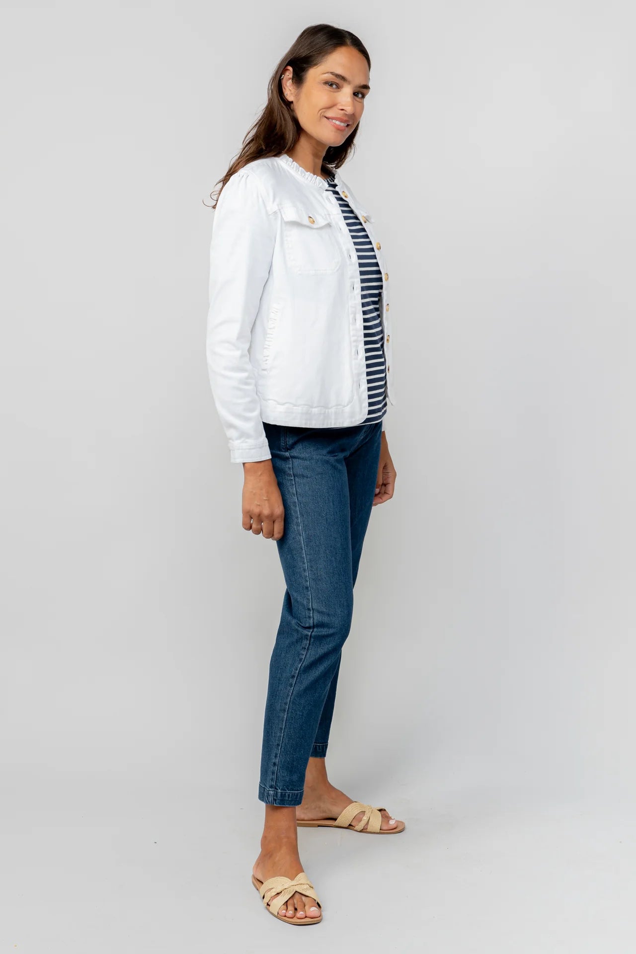 Seren jacket white