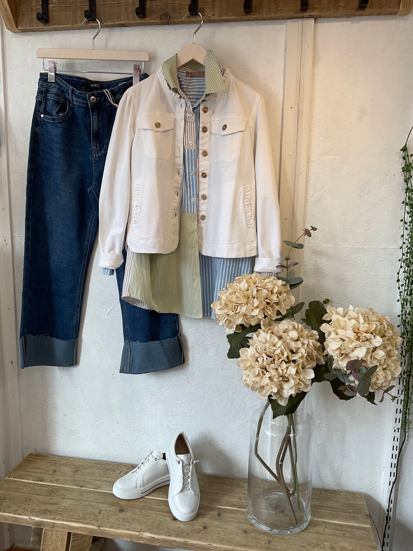 Seren jacket white