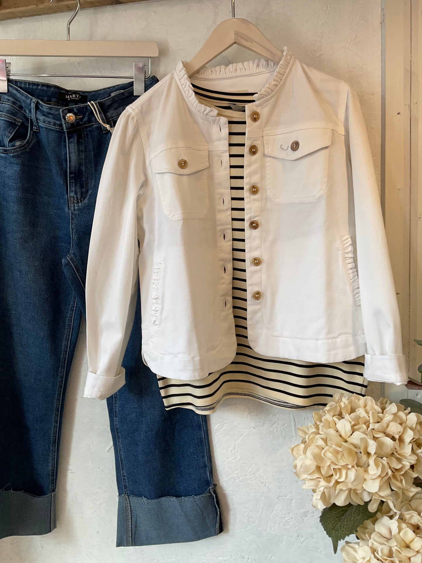 Seren jacket white